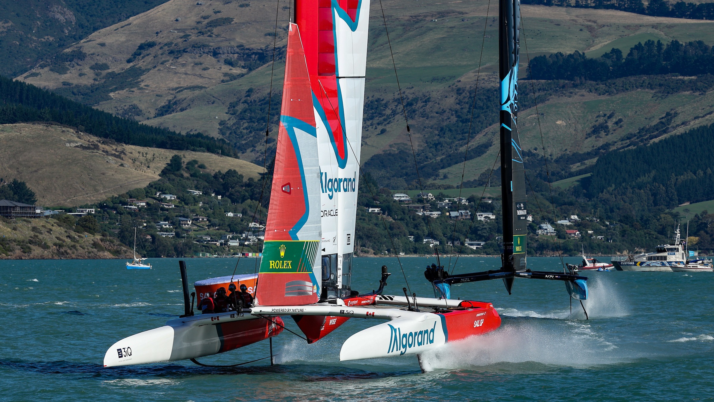 New Zealand Sail Grand Prix | Christchurch | Season 3 | Canada | New Zealand | Racing