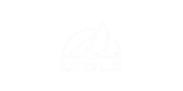 Doyle Sails Logo White - New Zealand Tier 2