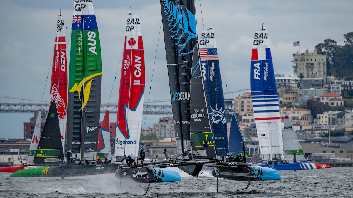 Season 3 // San Francisco Grand Final // New Zealand with fleet on race day one