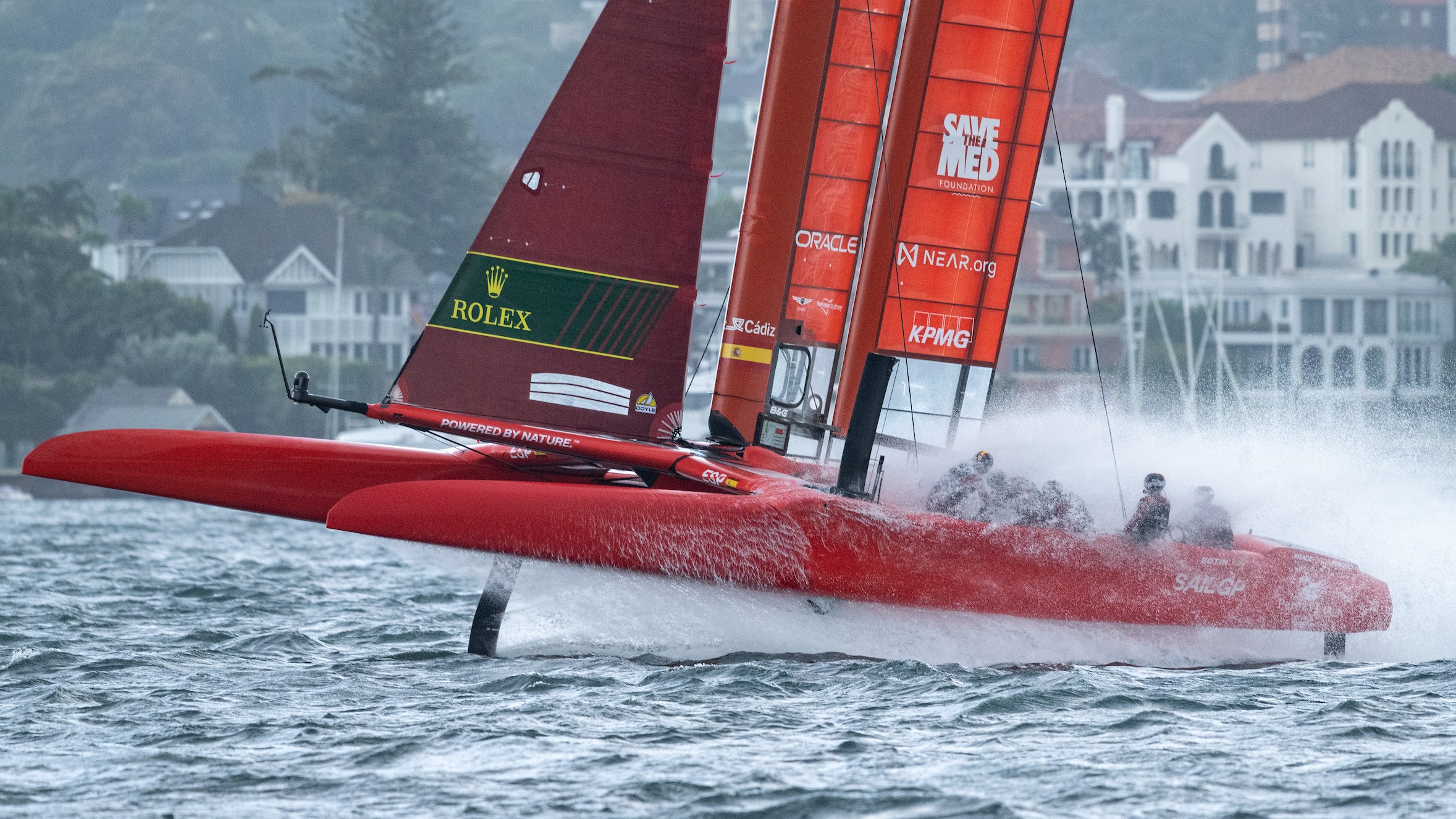 Season 3 // Australia Sail Grand Prix // Spain F50 flies too high