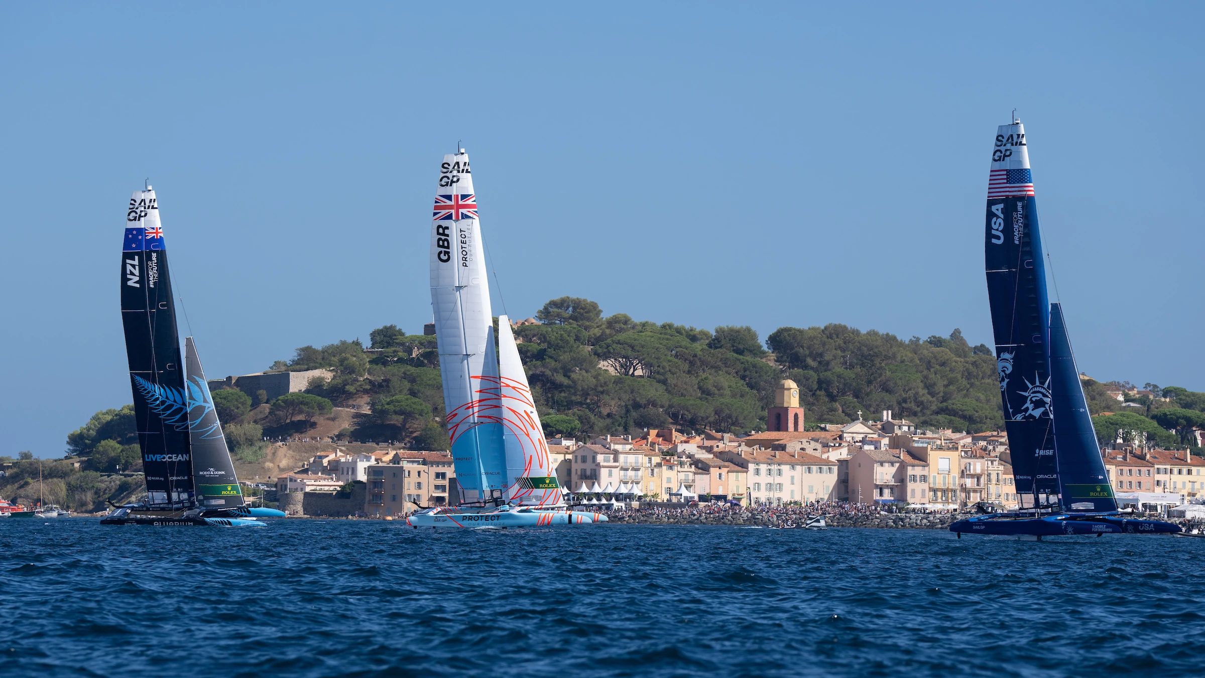 France Sail Grand Prix | Saison 3 - Saint-Tropez - États-Unis - Grande-Bretagne - Nouvelle-Zélande - Course à pied