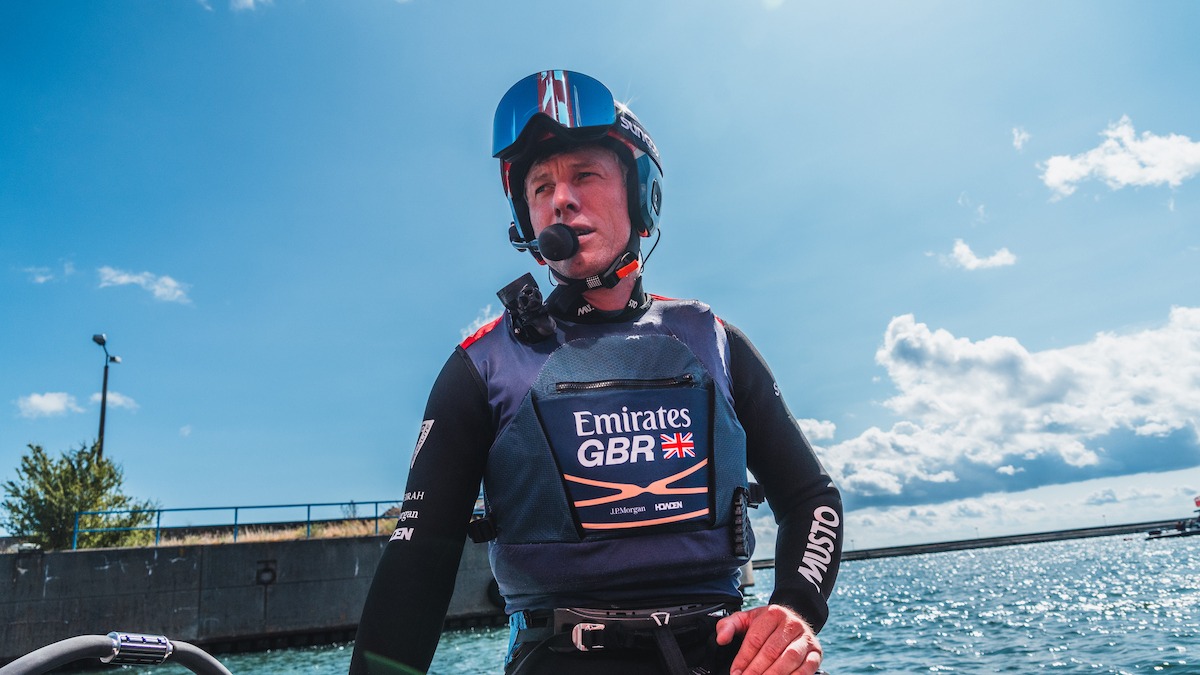 2026 Season // Emirates GBR wing trimmer Stuart Bithell
