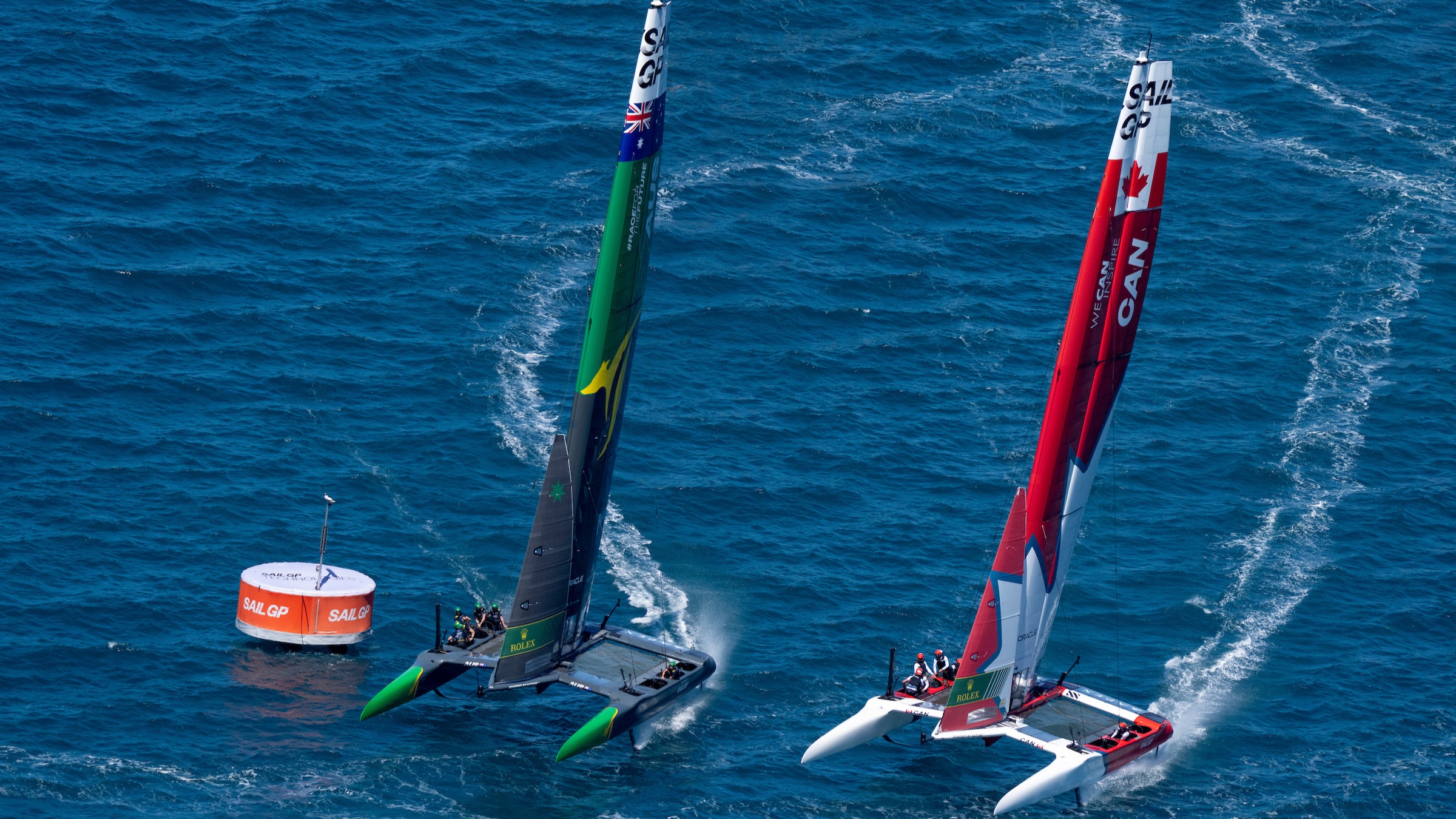 Season 4 // Australia and Canada go head to head on first day of racing in Bermuda