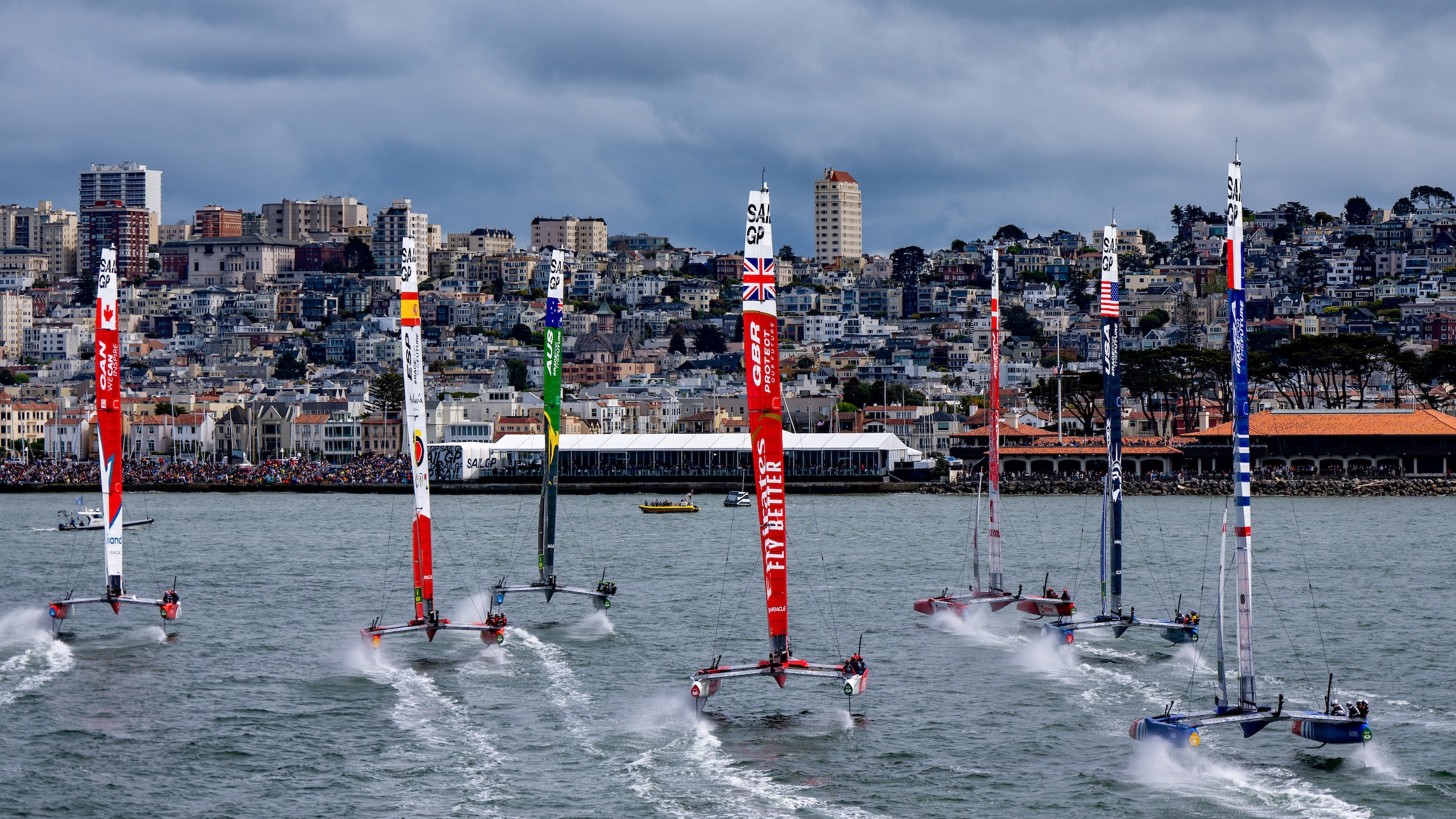Season 3 // San Francisco Grand Final // Fleet on San Francisco Bay