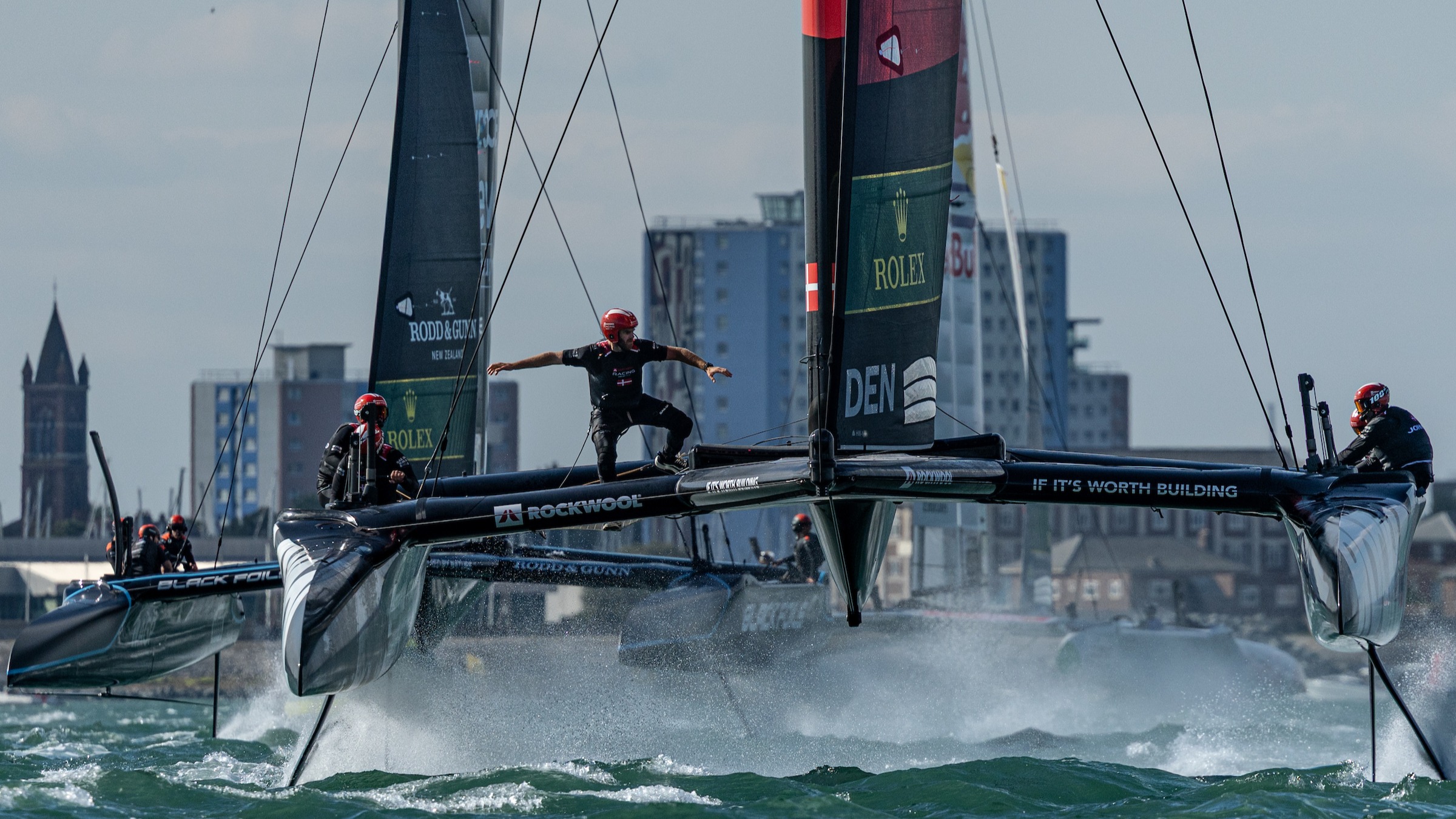 Resilient ROCKWOOL Racing ends Great Britain Sail Grand Prix with a win