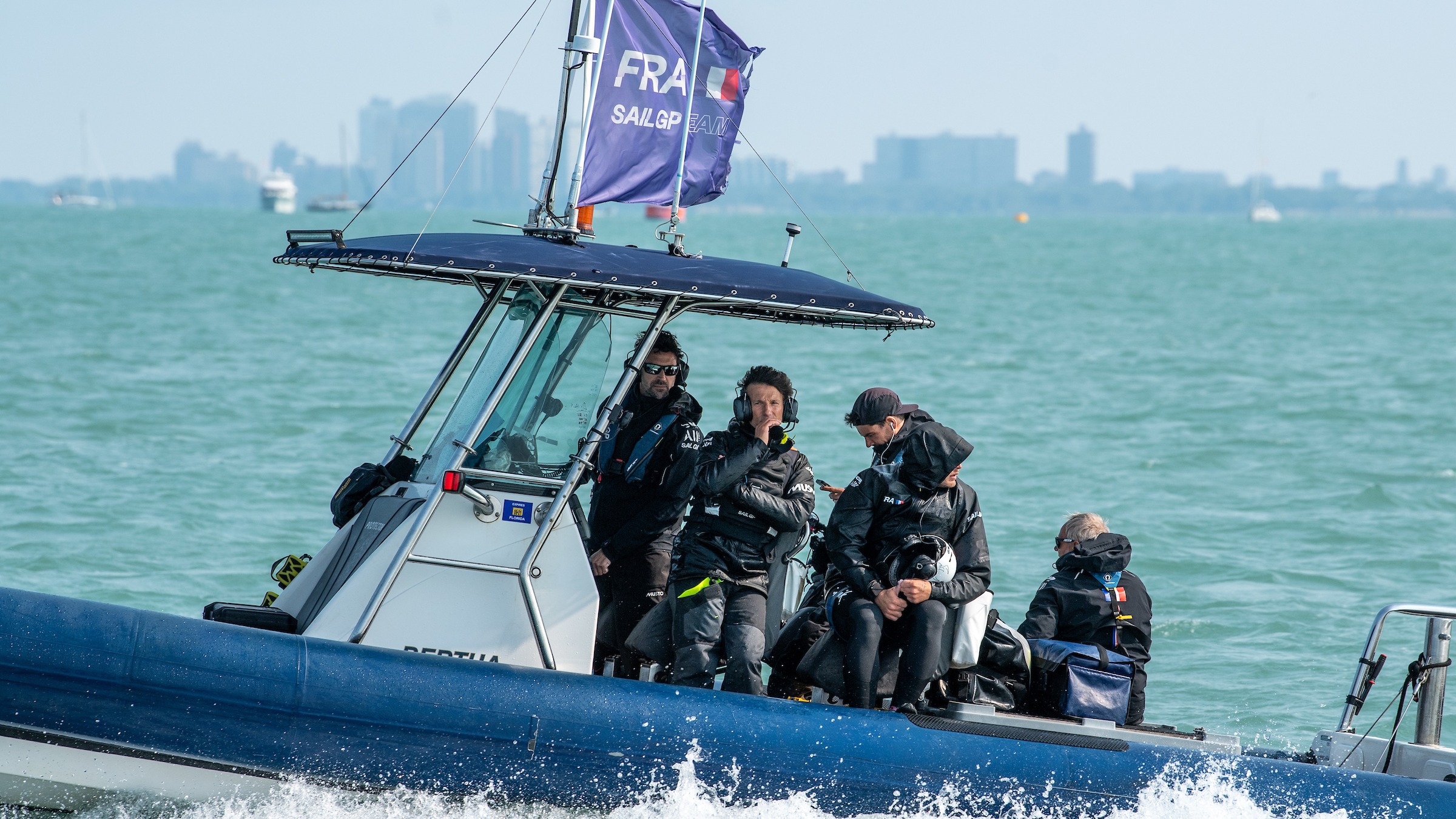 Season 4 // France SailGP Team chase boat 