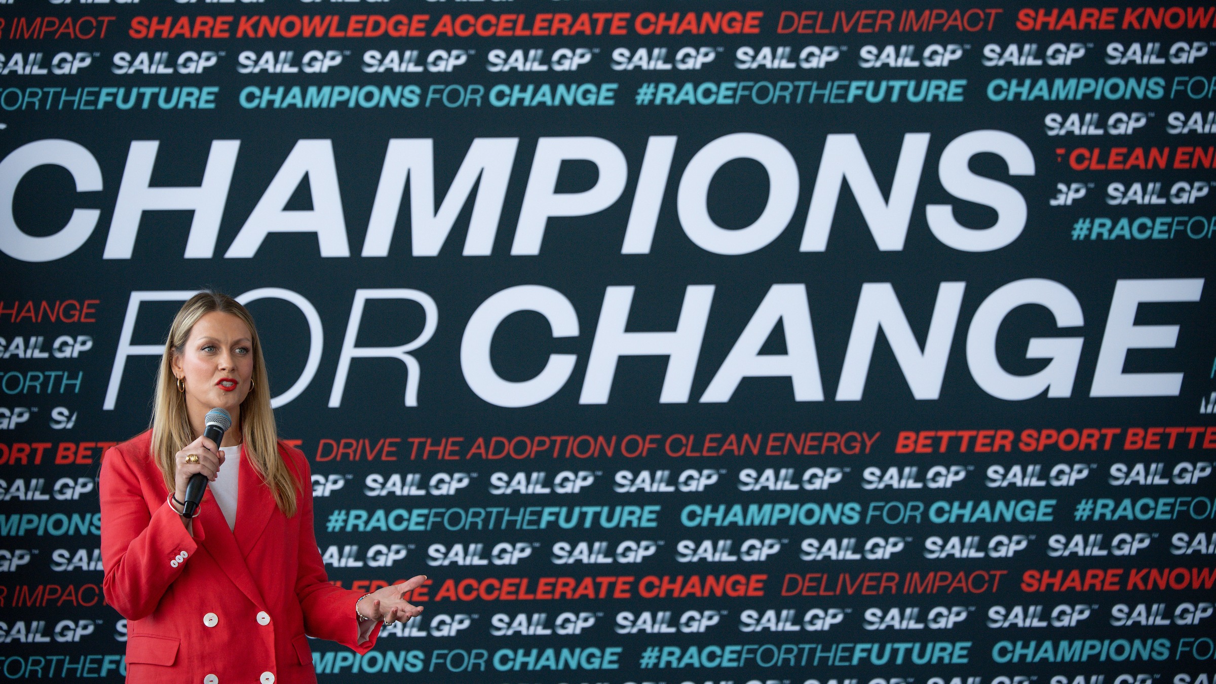 Season 4 // Fiona Morgan at Champions For Change event