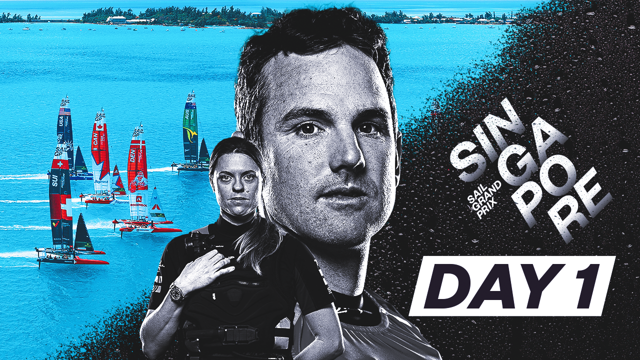FULL RACE REPLAY Singapore Sail Grand Prix Race Day 1 SailGP