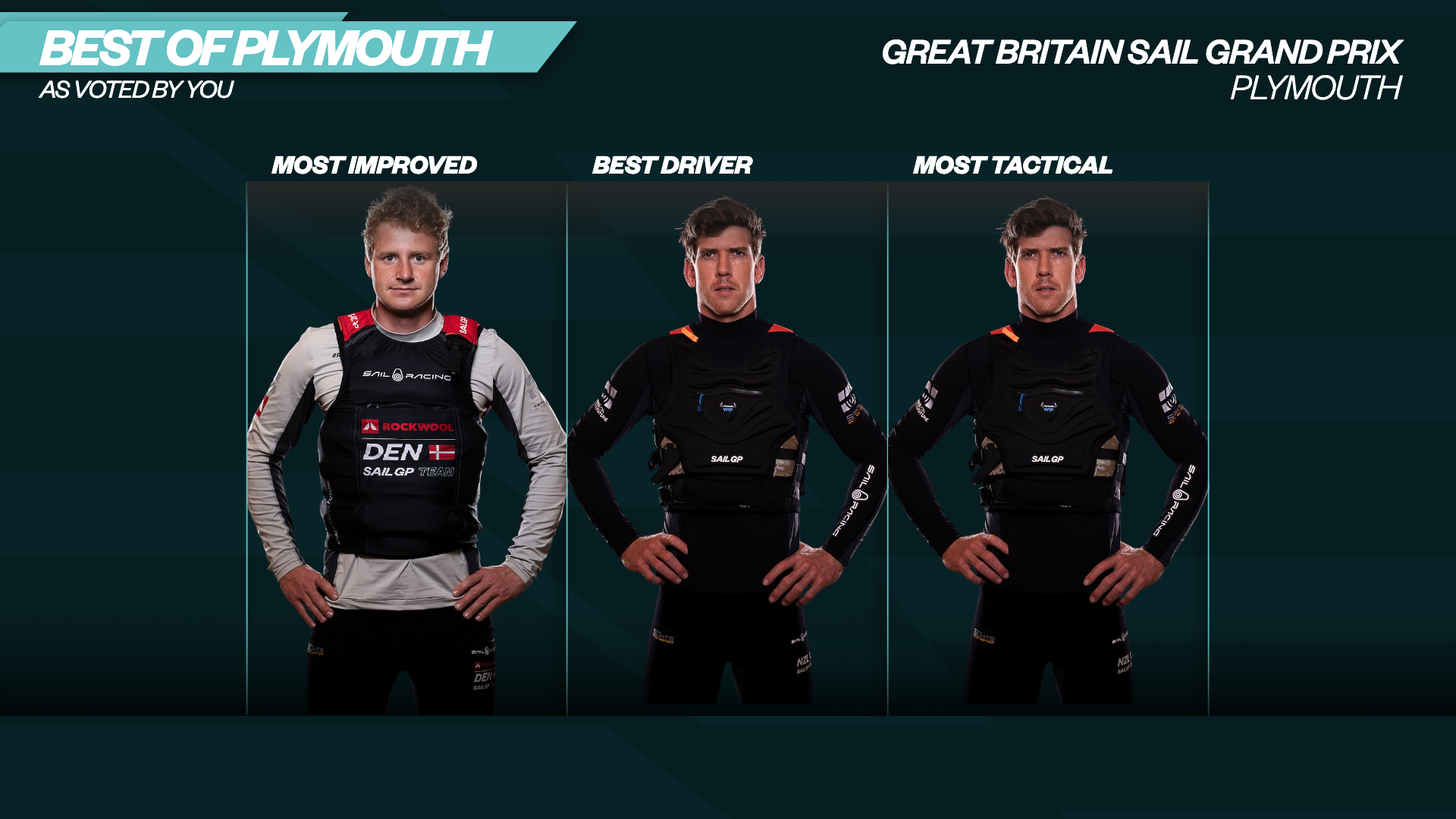 Season 3 // Great Britain Sail Grand Prix // Team of the Event graphic