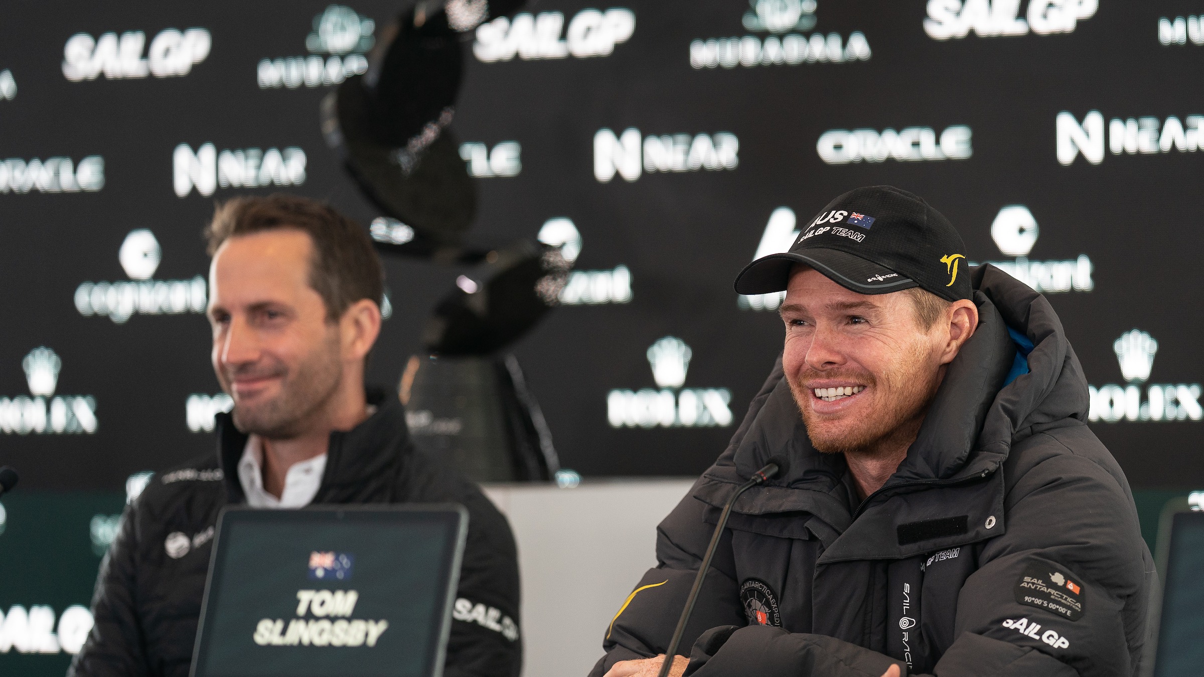 Season 3 // San Francisco Grand Final // Tom Slingsby at the press conference