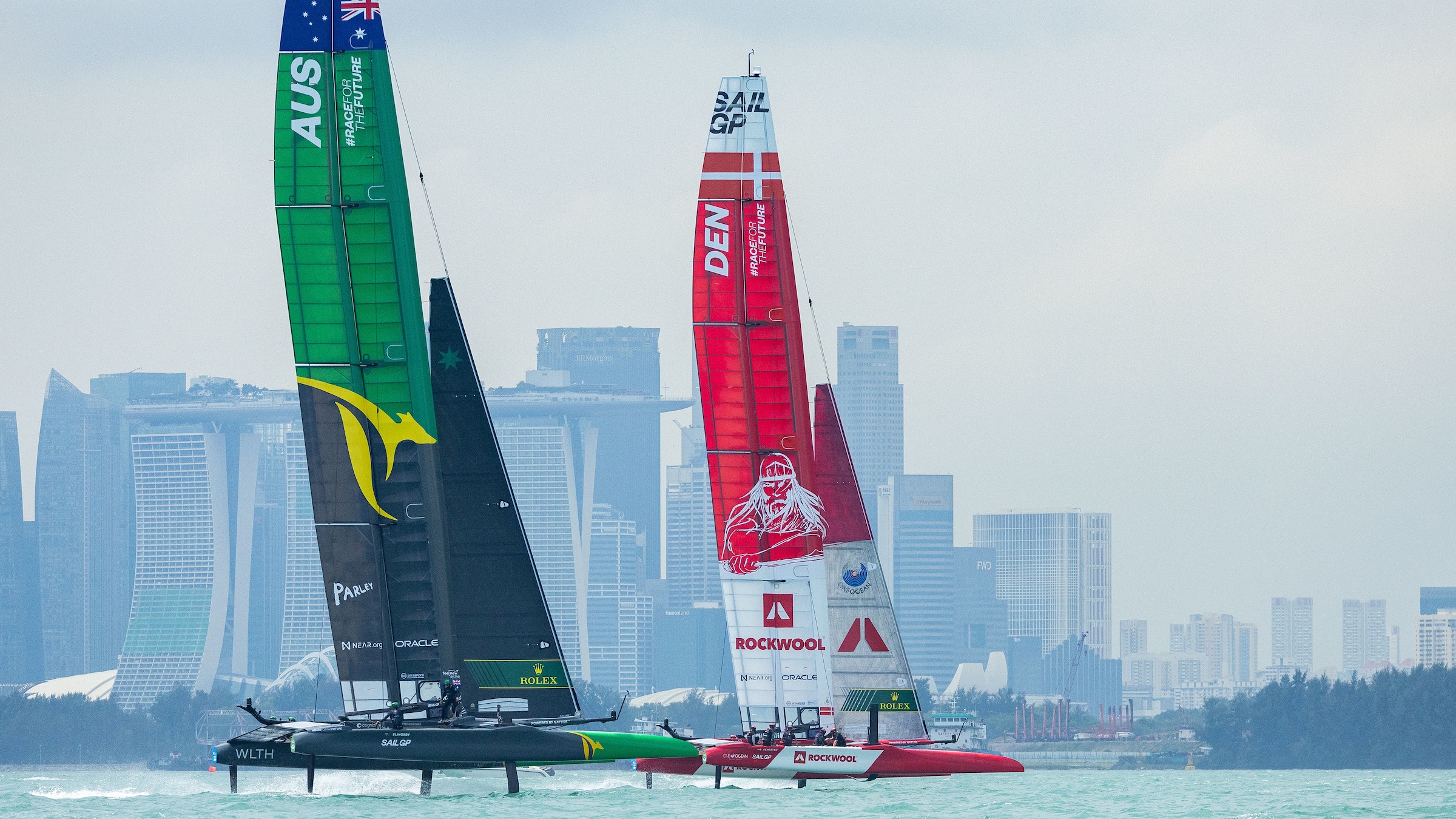 Season 3 // Singapore Sail Grand Prix // Denmark and Australia go head to head in Singapore 