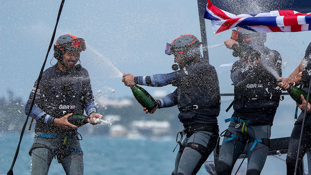 Bermuda Sail Grand Prix | Season 2 | Great Britain | Celebrating