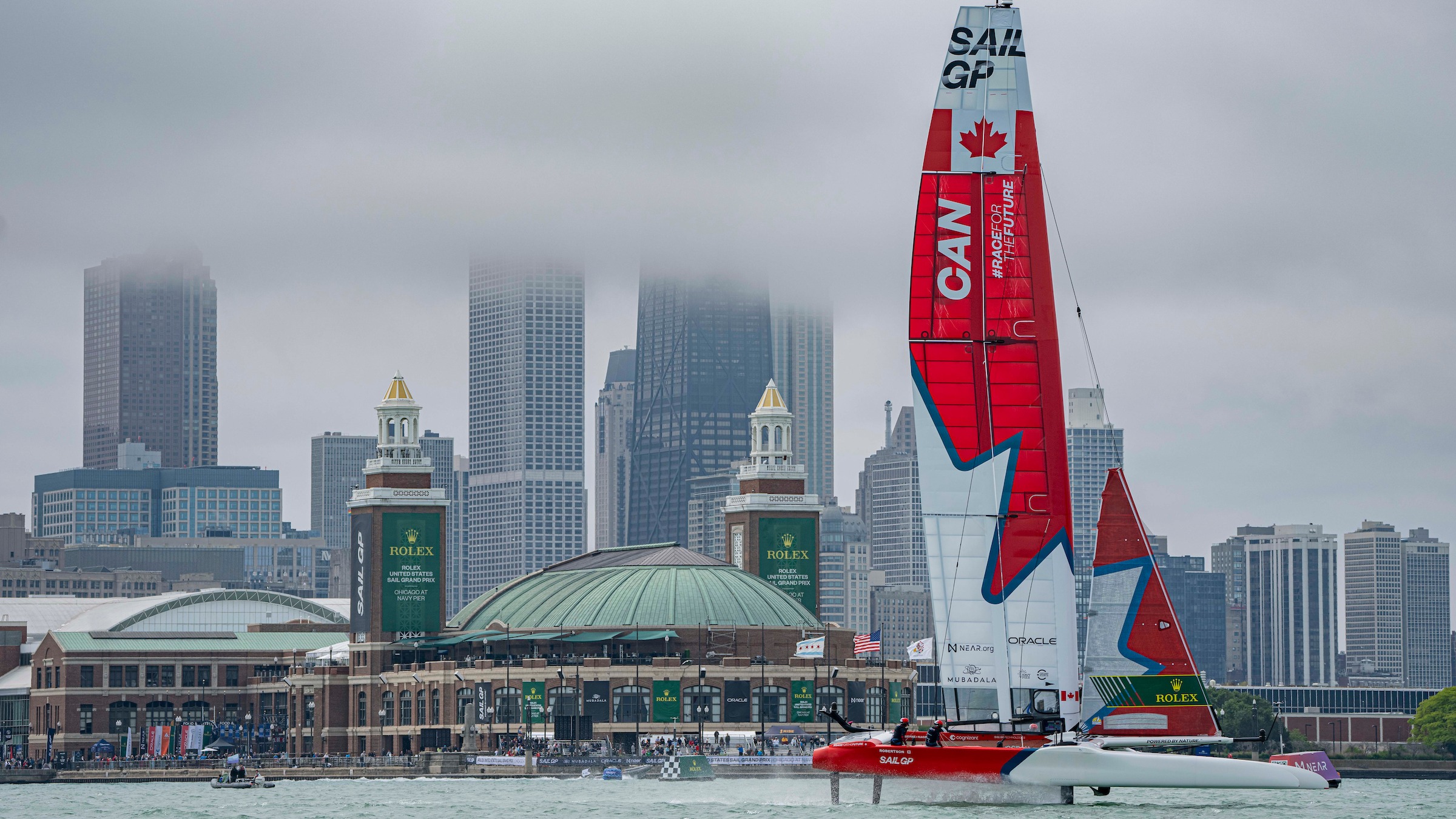 Season 4 // United States Sail Grand Prix Chicago // Canada on day 1