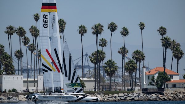PHOTOS: First F50s hit the water in Los Angeles ahead of racing