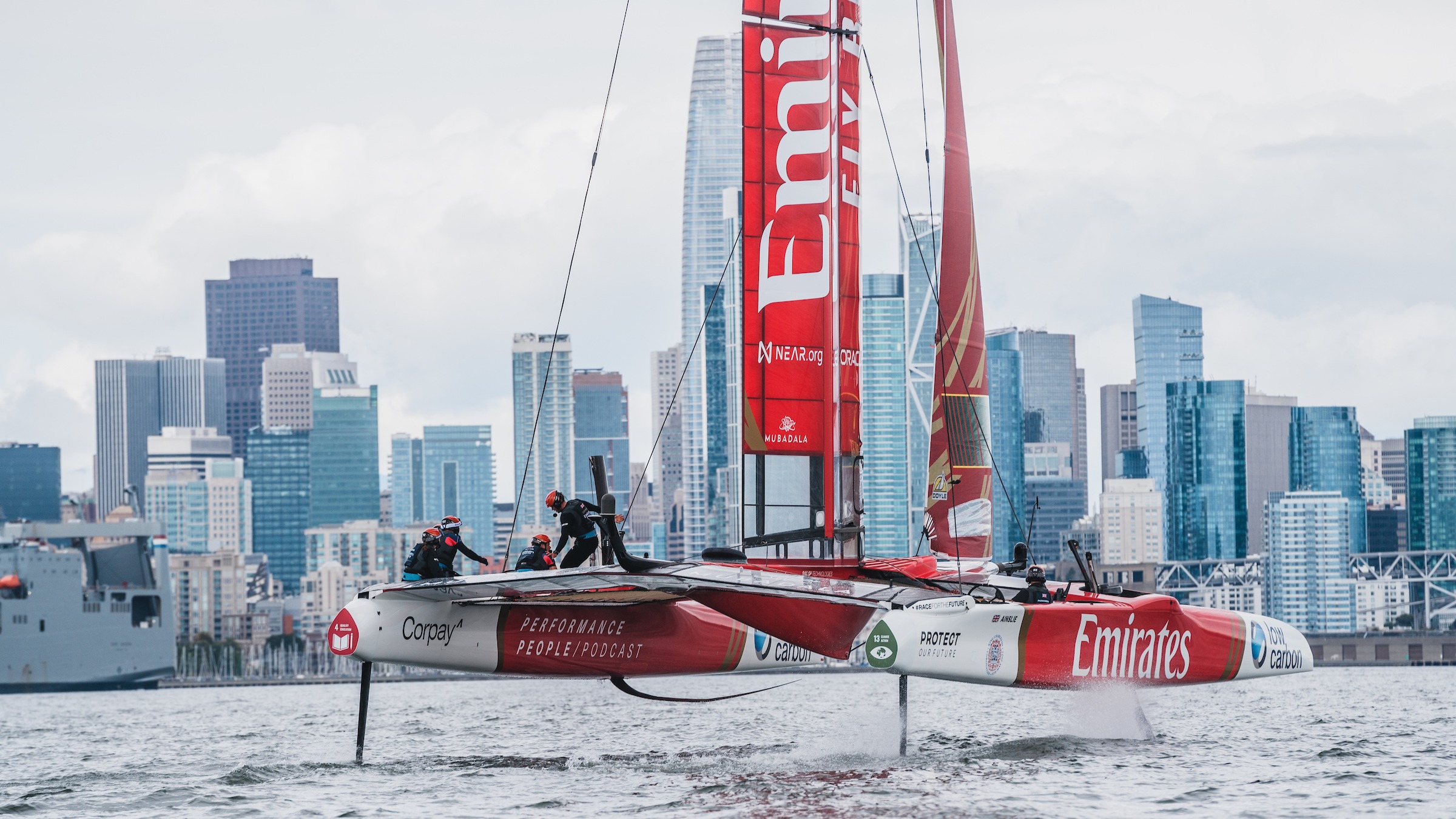 SailGP Season 3 Grand Final | San Francisco | Season 3 | Emirates GBR | Practice