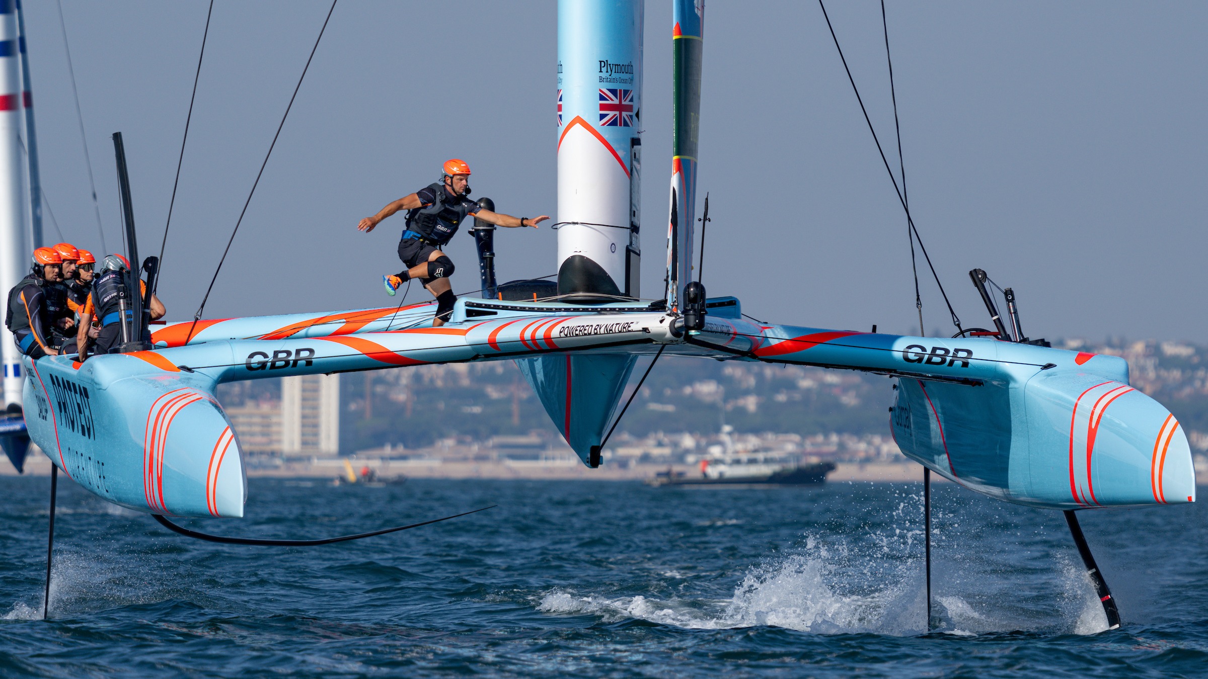 Season 3// Spain Sail Grand Prix // Great Britain underway 