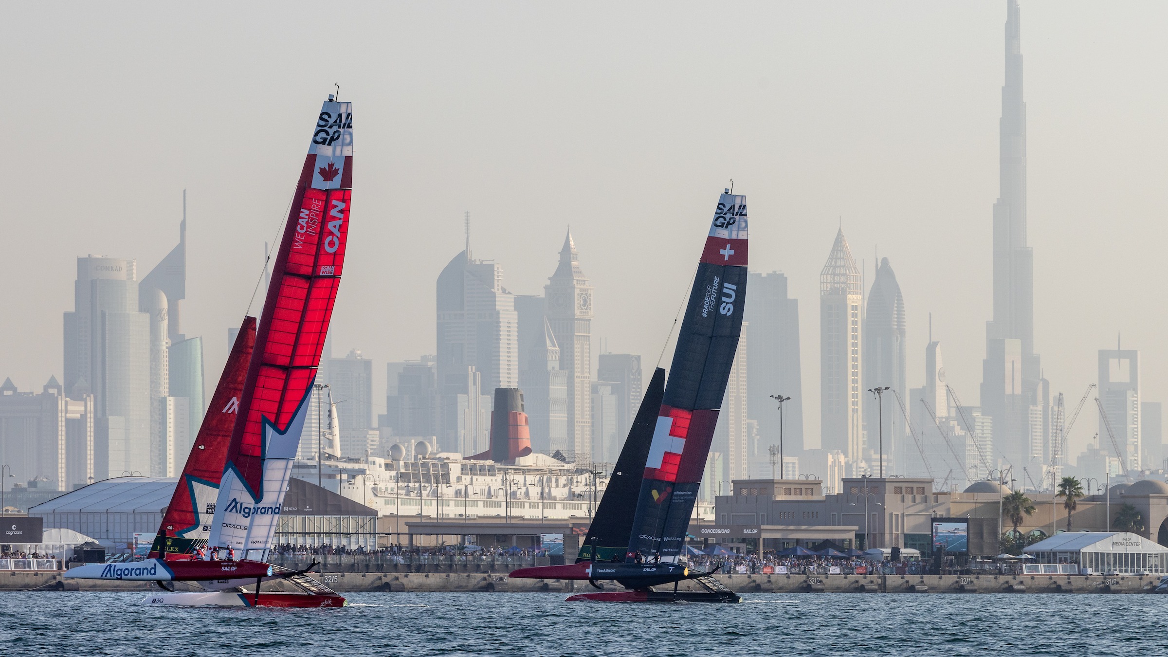 Dubai Sail Grand Prix | Season 3 | Switzerland | Racing