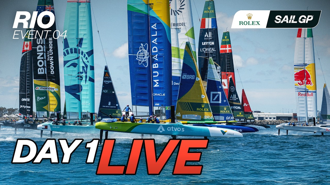 WATCH: Rio SailGP LIVE STREAM: Watch Day 1 racing from ENEL Rio Sail Grand Prix