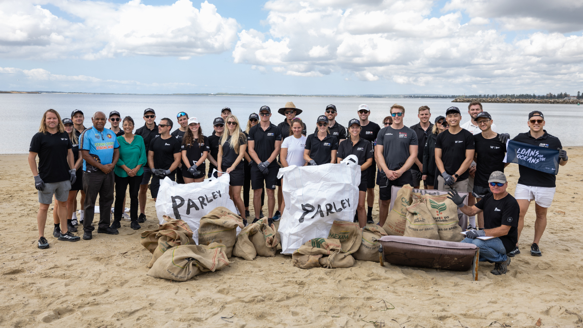 Australia SailGP Team | Parley for the Oceans | SailGP vs Plastic