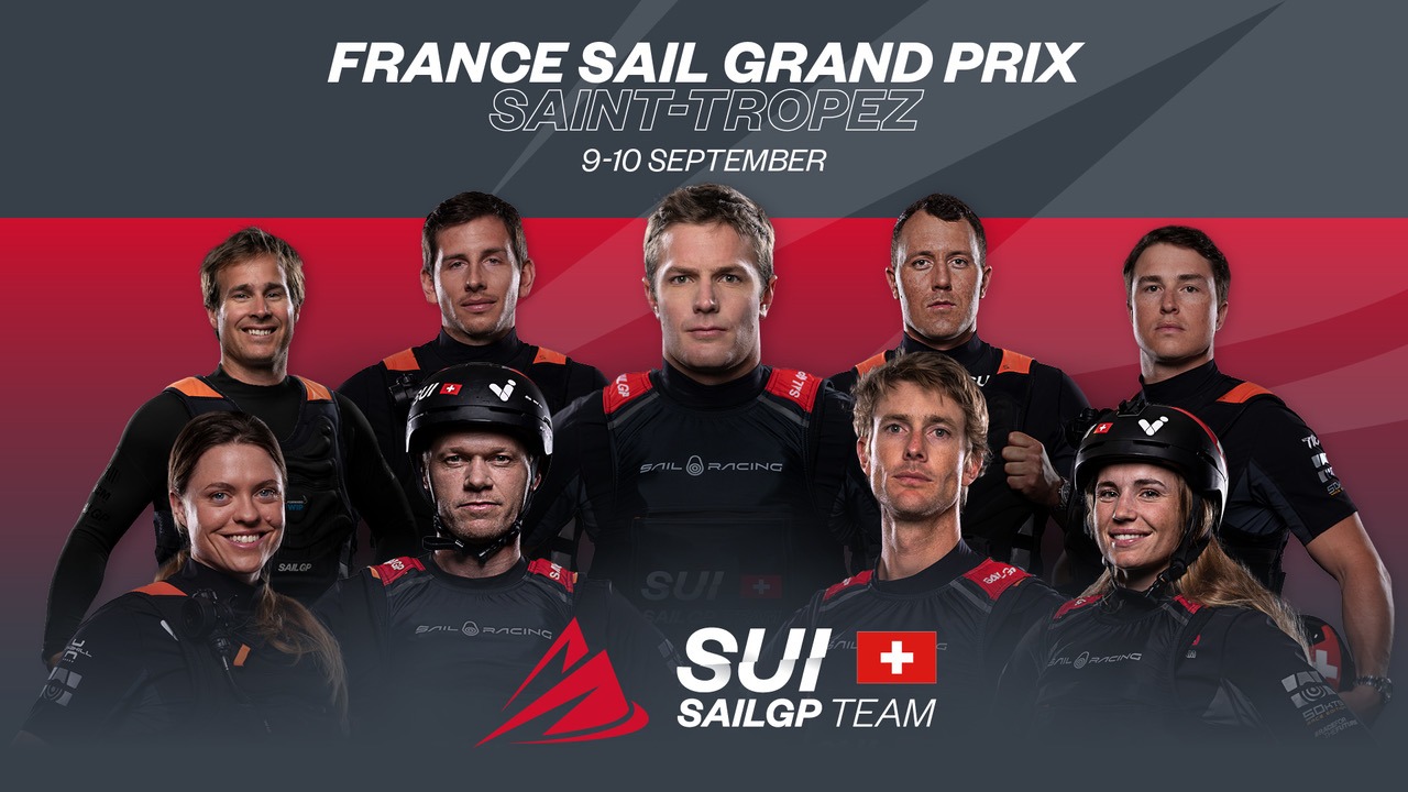 Season 4 // Full line up of Switzerland SailGP Team in Saint Tropez announced