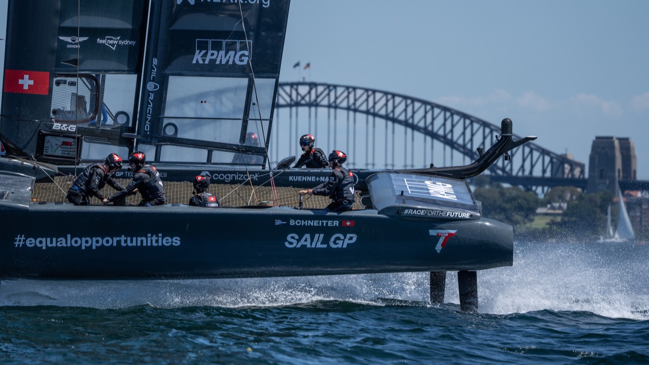 Australia Sail Grand Prix | Sydney | Season 3 | Switzerland | Racing