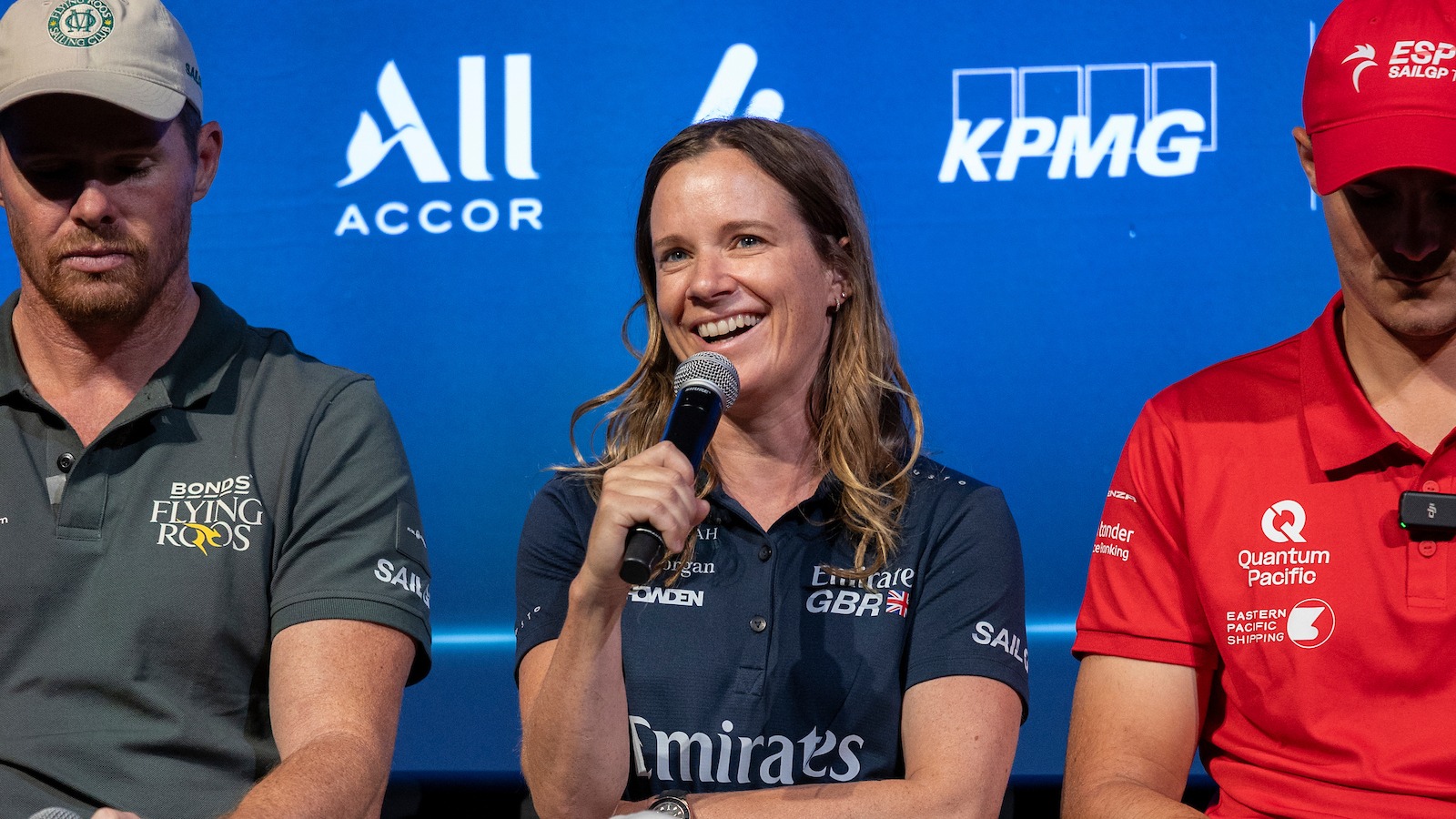 2026 Season // Hannah Mills at the New York Sail Grand Prix press conference