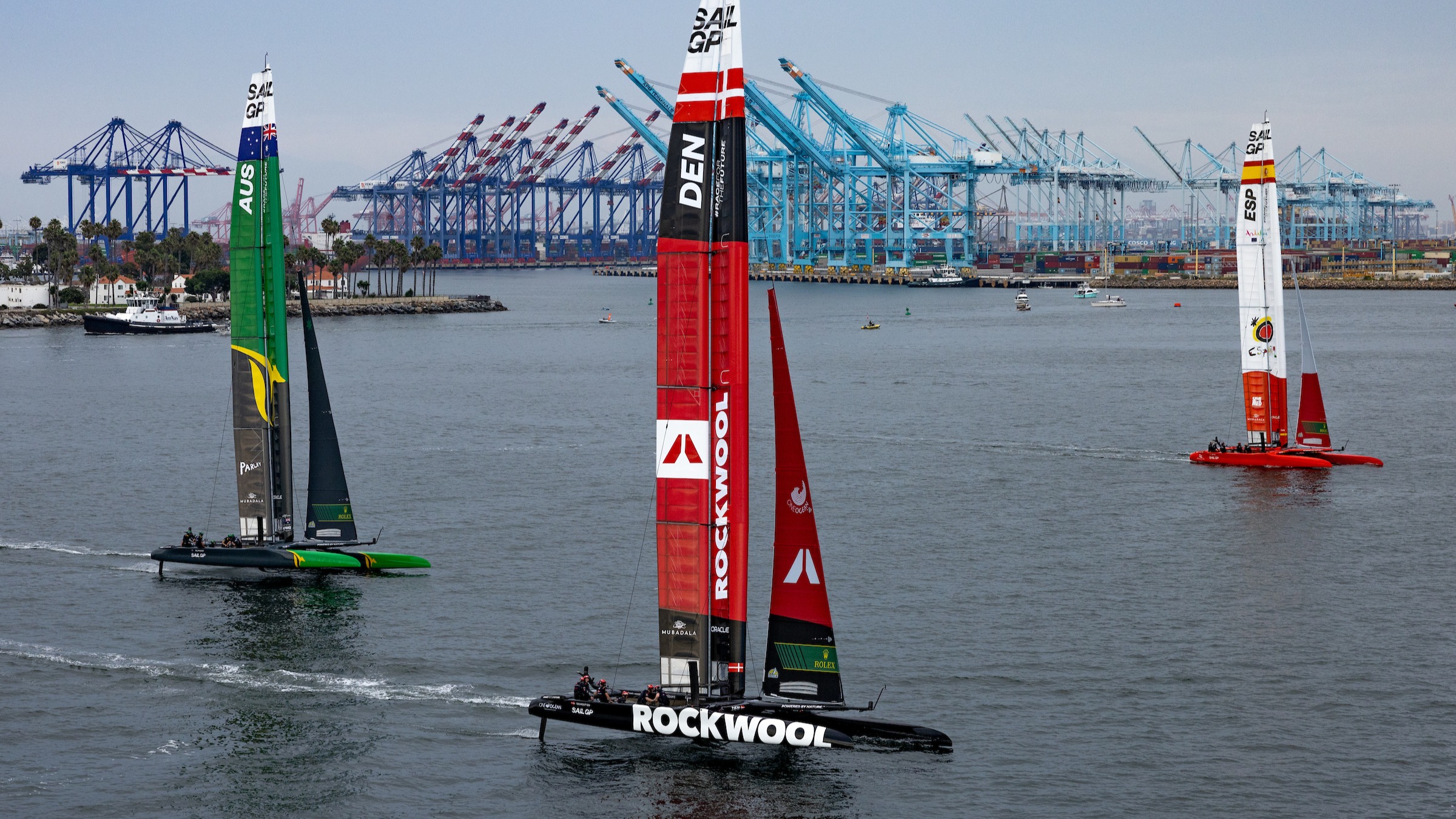 Temporada 4 // Los Angeles Sail Grand Prix // España, Dinamarca y Australia en la final