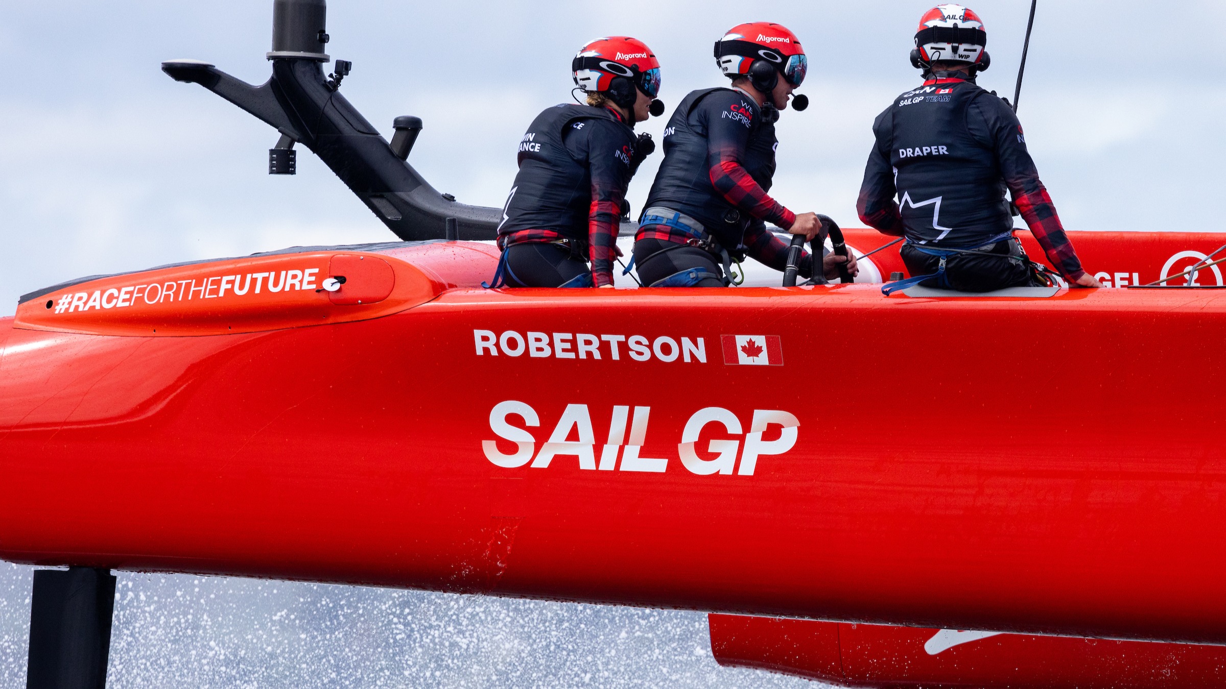 Temporada 4 // Equipo de Canadá SailGP // Vista del estratega de Canadá