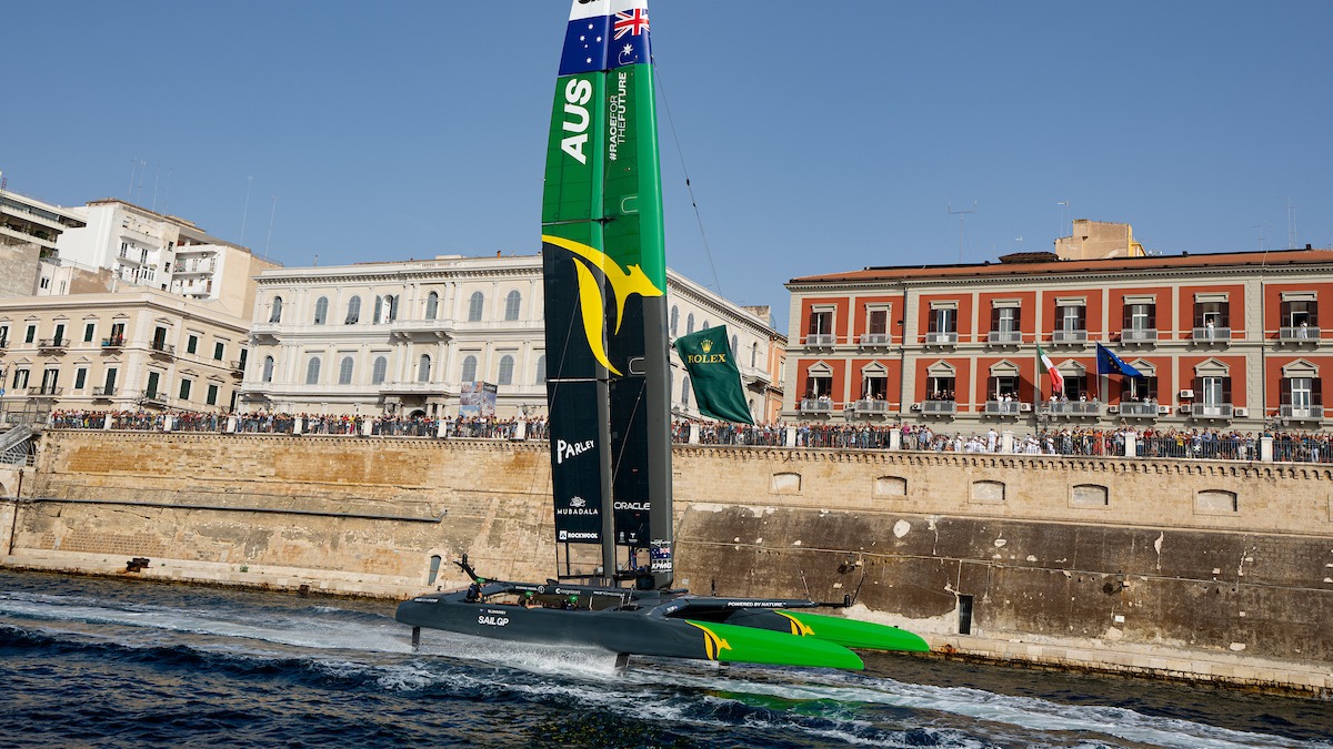 Taranto was a spectacular backdrop for SailGP's fast and furious racing