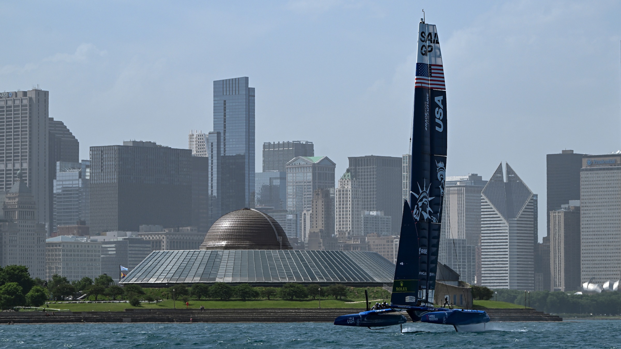 Season 3 // U.S Sail Grand Prix // U.S SailGP Team city skyline