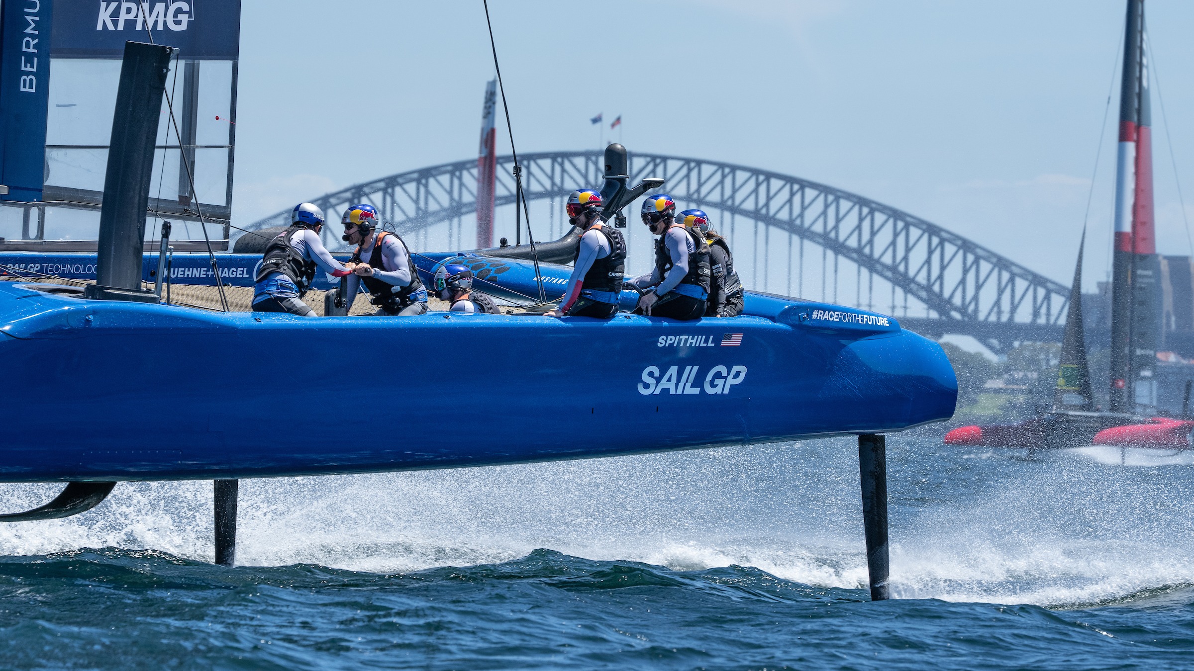 Season 3 // Australia Sail Grand Prix // United States training in Sydney