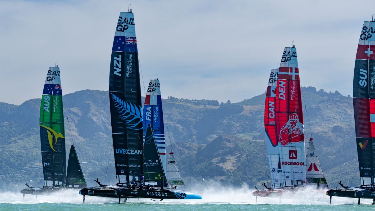 New Zealand Sail Grand Prix | Christchurch | Season 3 | Fleet | Racing
