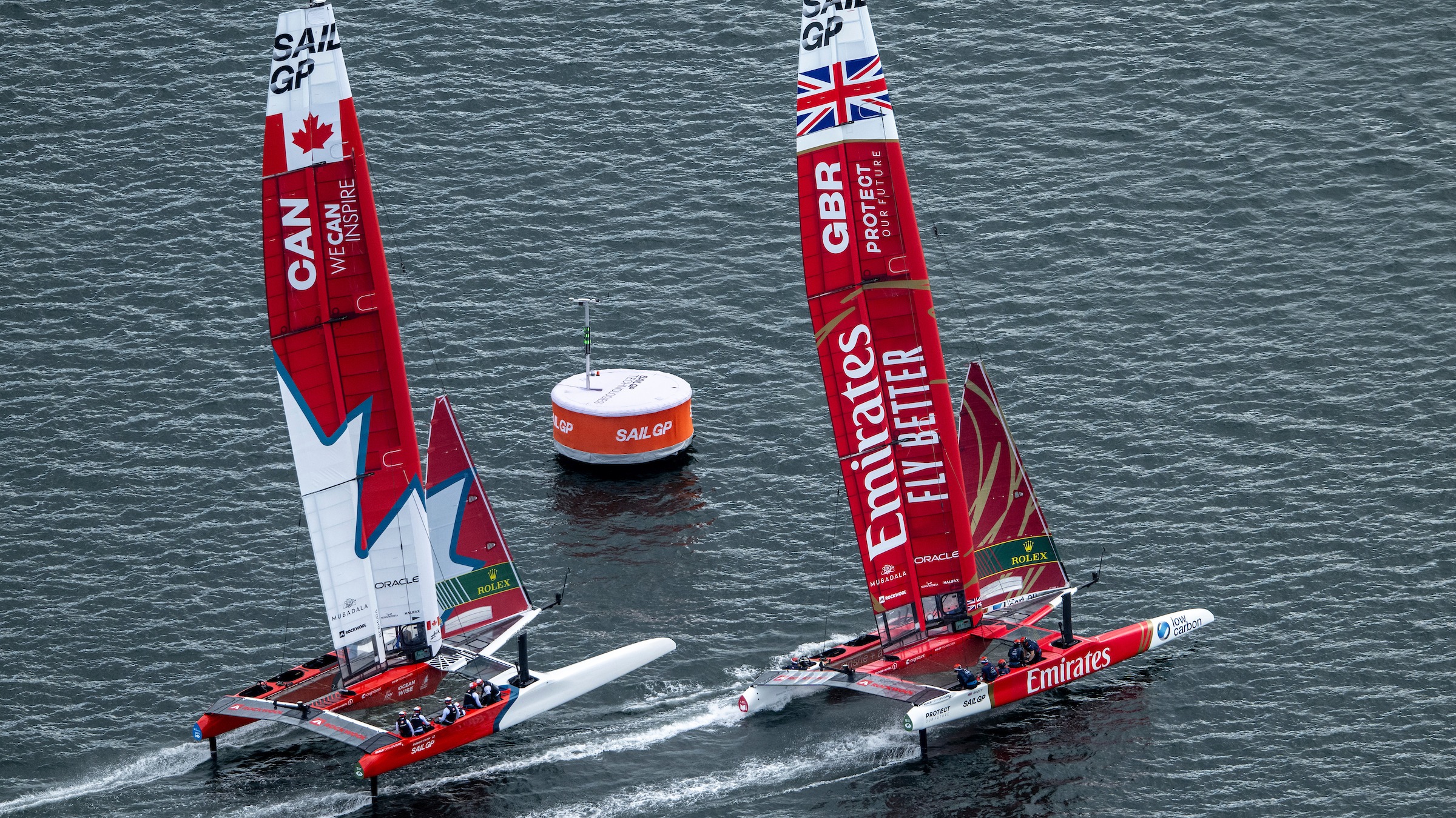 Season 4 // Emirates GBR and Canada around the mark in Halifax