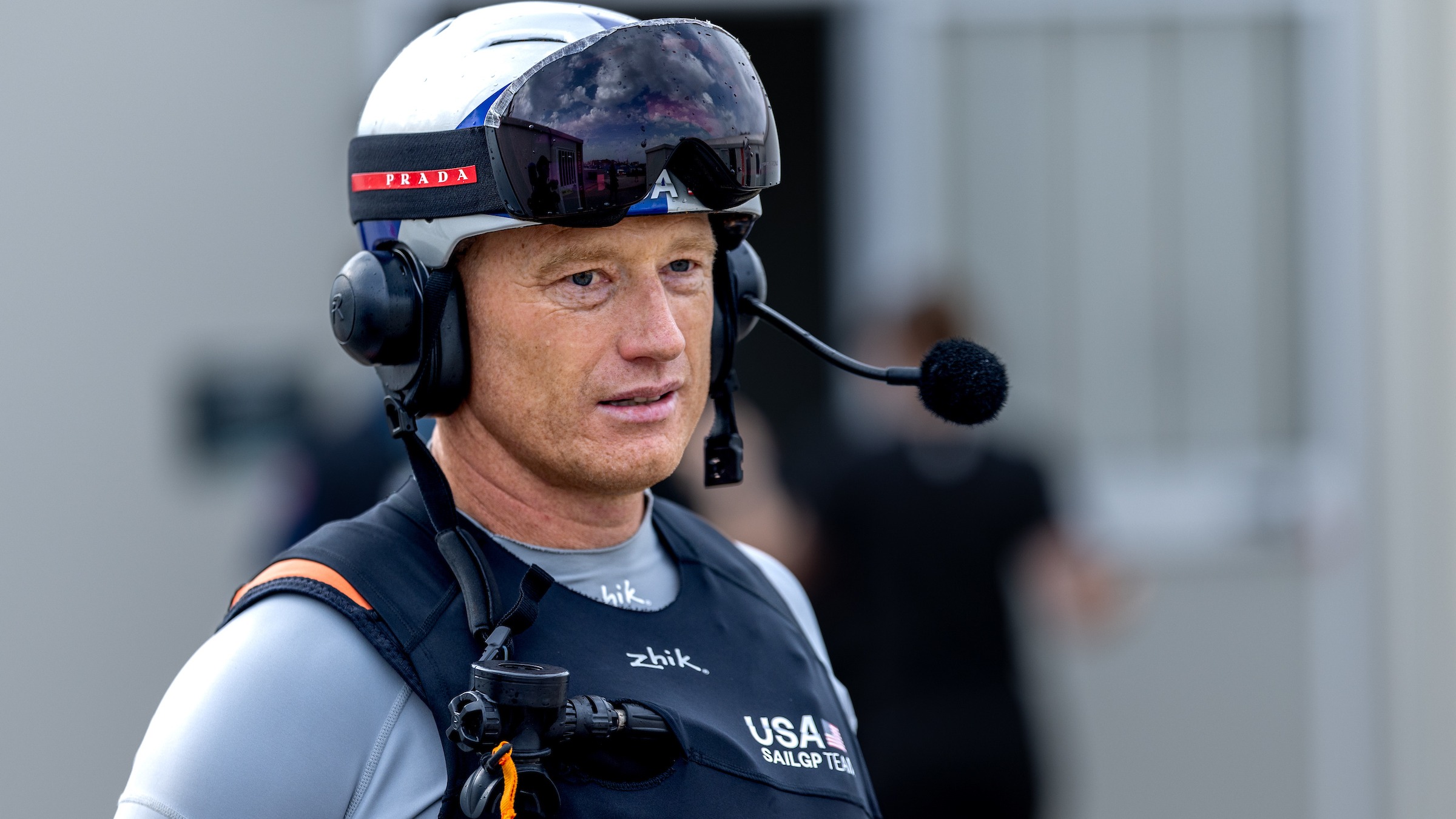 Saison 4 // Le pilote américain Jimmy Spithill au premier jour de la course de Taranto 