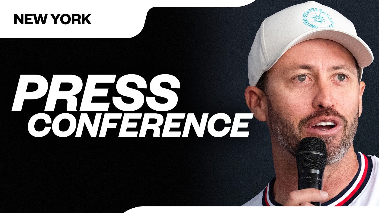 "There's no better city than New York": Watch the Mubadala New York Sail Grand Prix press conference