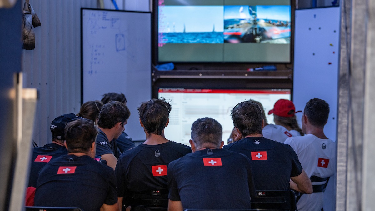 Season 3 // Switzerland SailGP Team // Switzerland crew watch race replay 