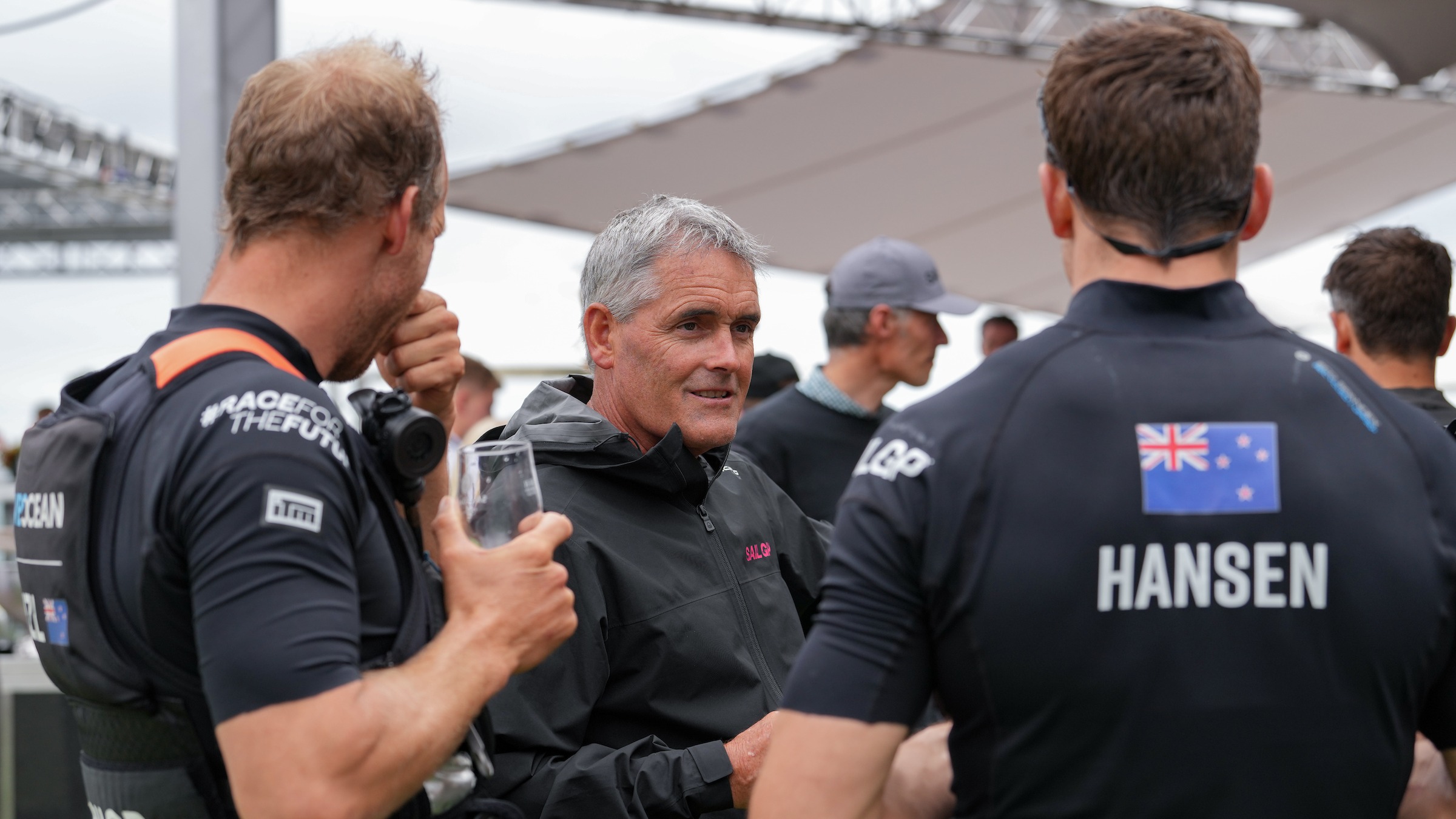 Season 3 // ROCKWOOL Denmark Sail Grand Prix // Russell with New Zealand athletes