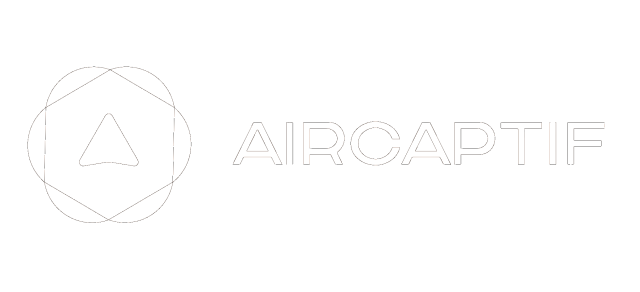 Air Captif Logo blanco