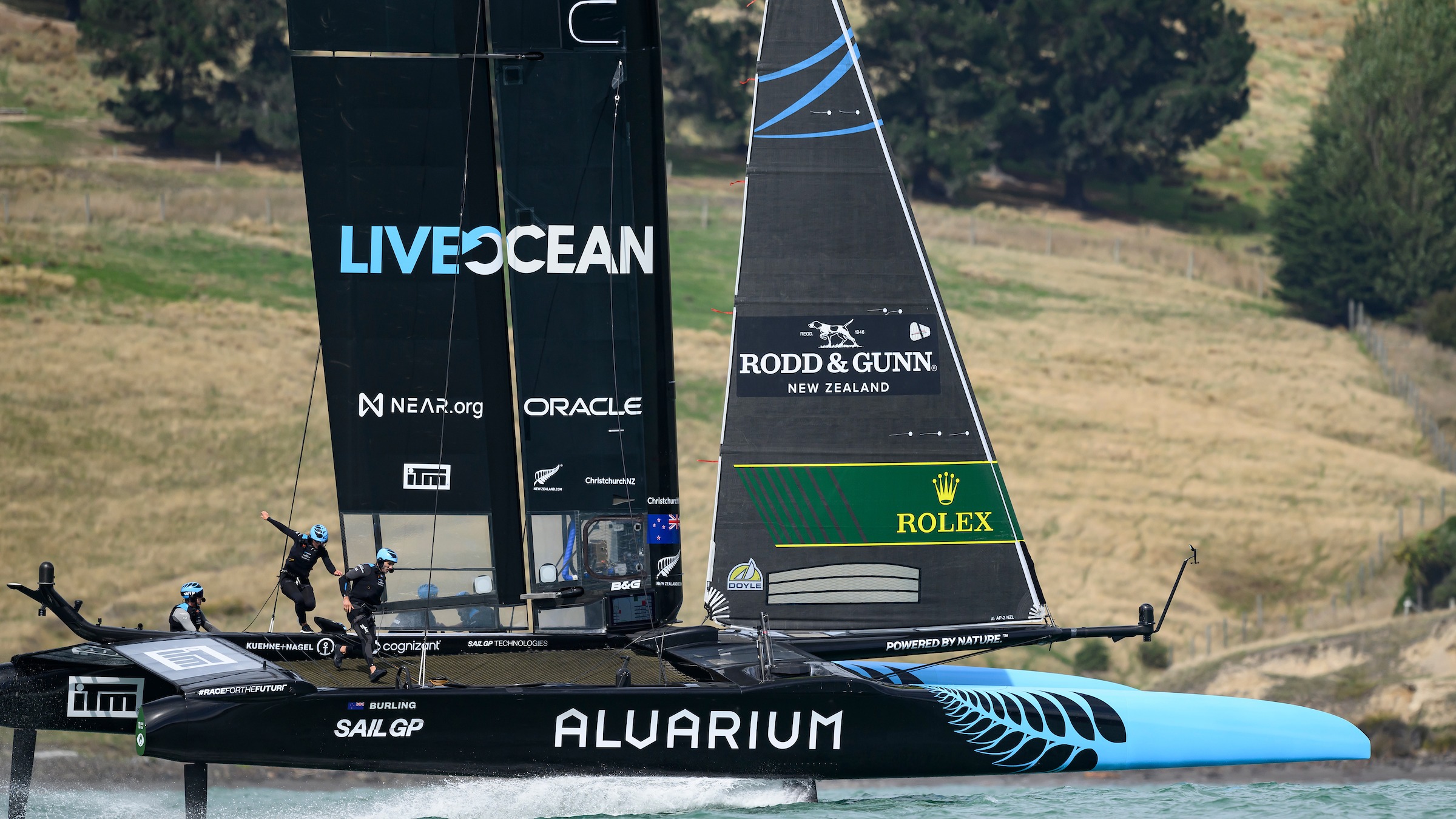 Season 3 // New Zealand Sail Grand Prix // Amokura training in Lyttelton