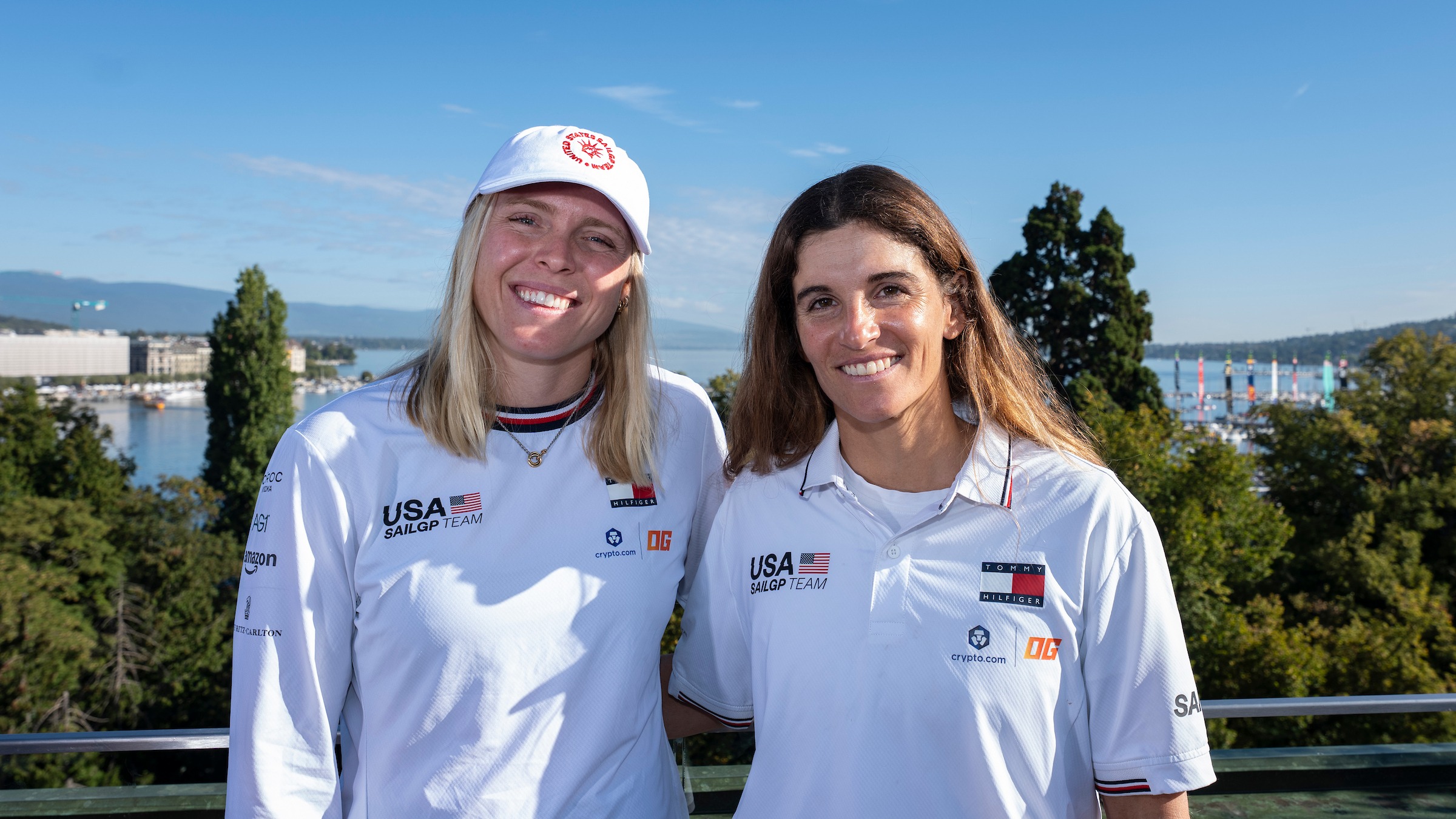 Groundbreaking: Martine Grael and Anna Weis set to make SailGP history in Geneva