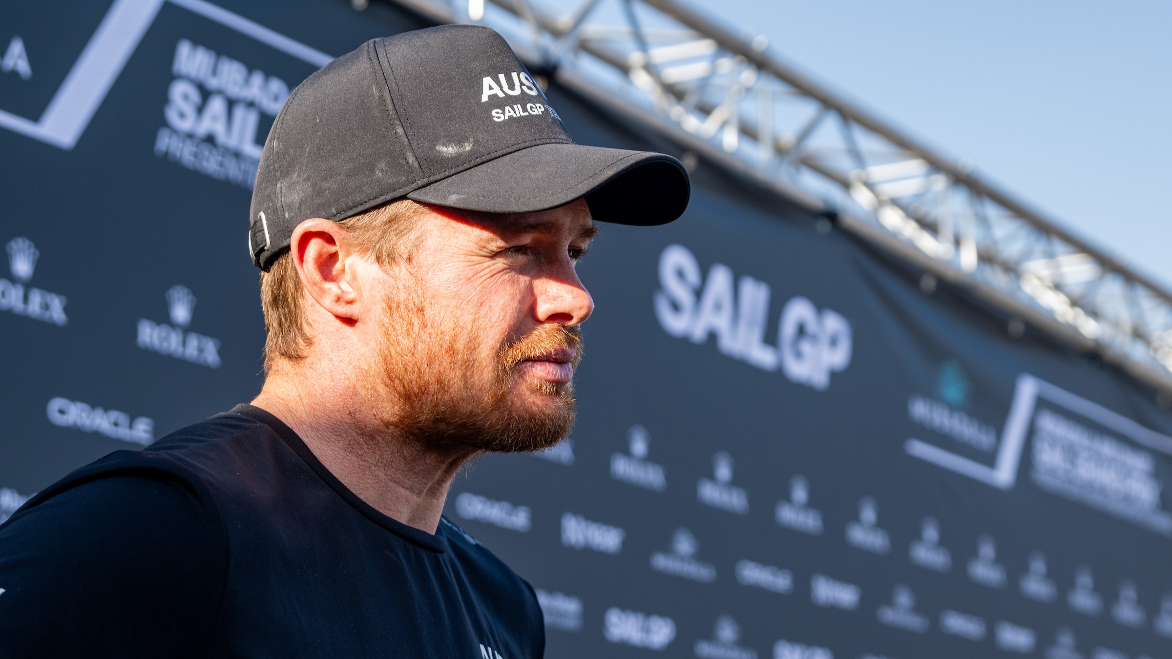 Season 4 // Australia driver Tom Slingsby in Abu Dhabi Mixed Zone 