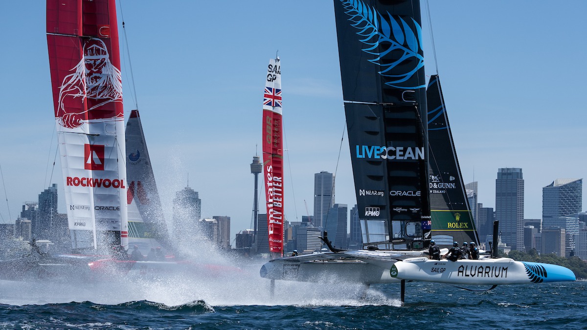 Season 3 // New Zealand SailGP Team // New Zealand hits water in Sydney