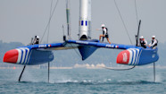 WATCH How Do The Foils Of SailGp s High Speed F50 Catamaran Work SailGP