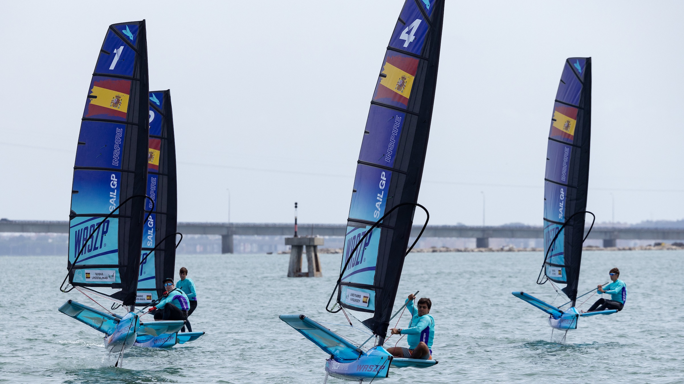 Season 3 // Spain Sail Grand Prix // WASZPs in Cadiz