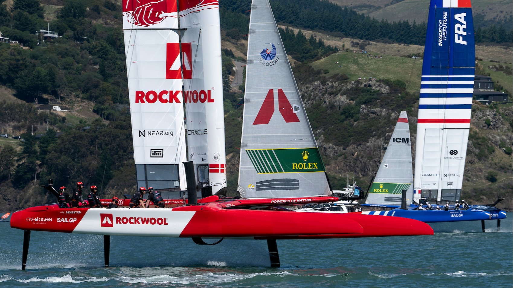 New Zealand sail Grand Prix | Christchurch | Season 3 | Denmark | Racing