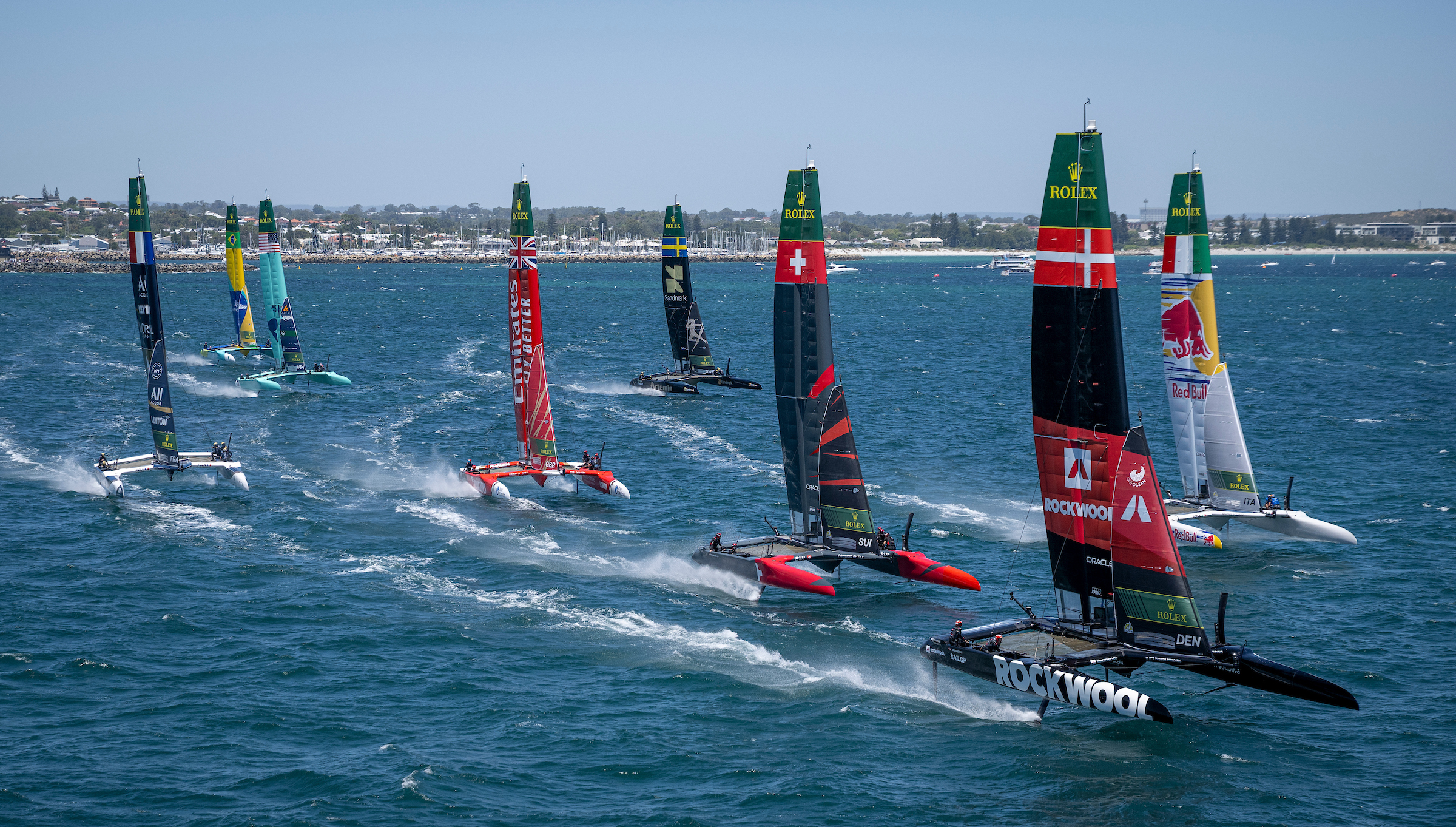 2026 Season // ROCKWOOL Racing lead the F50 fleet in Perth