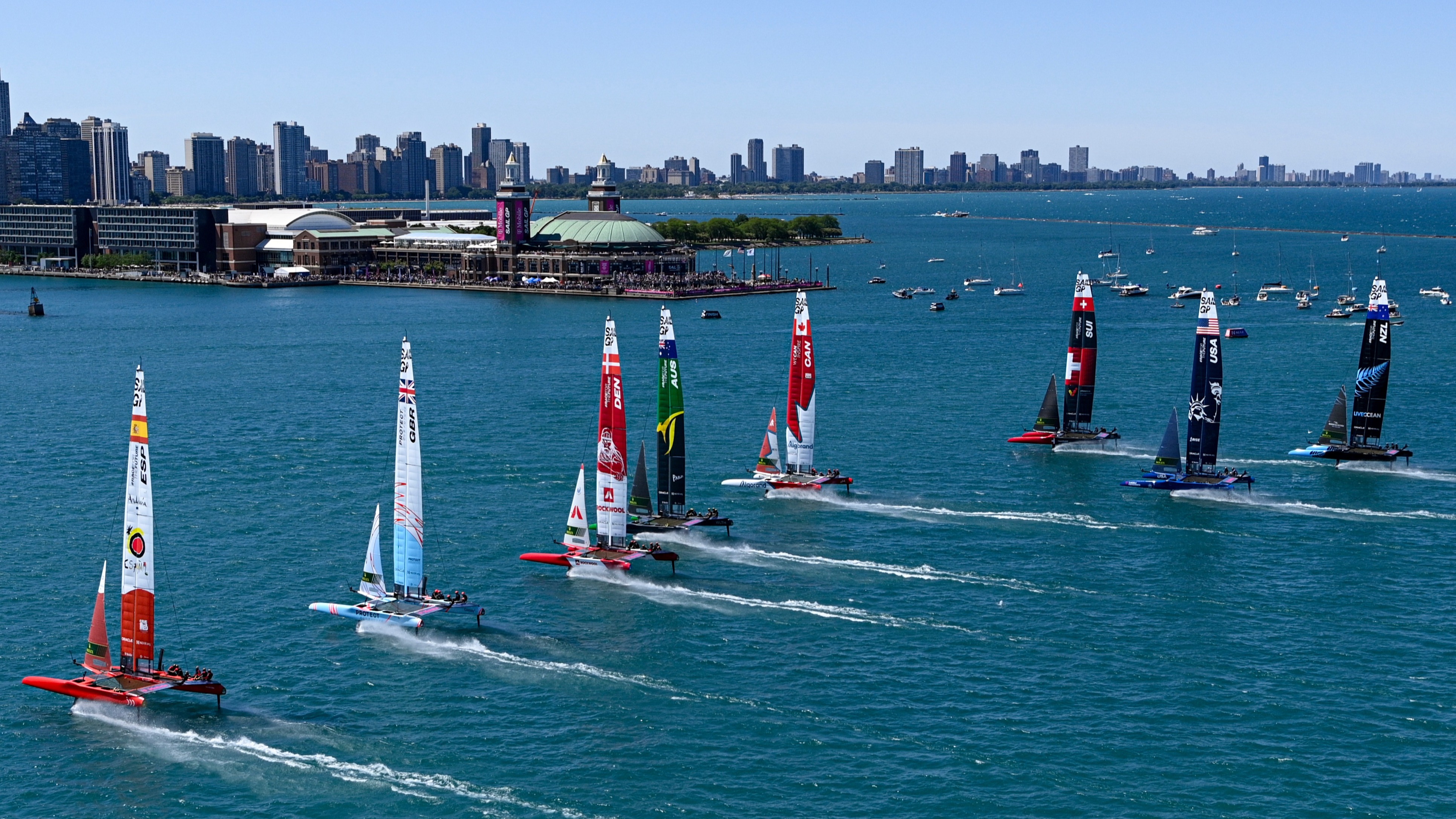 United States Sail Grand Prix | Chicago | Season 3 | Fleet | Racing