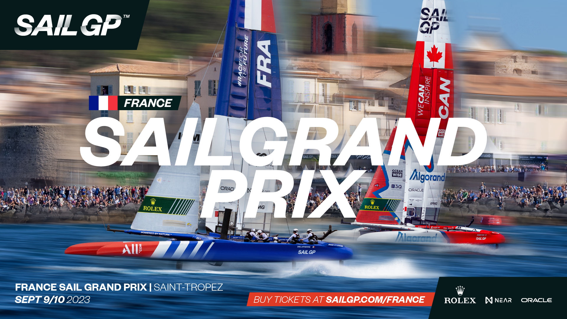 France Sail Grand Prix | Saint-Tropez | Season 4 | Hero Asset (English)