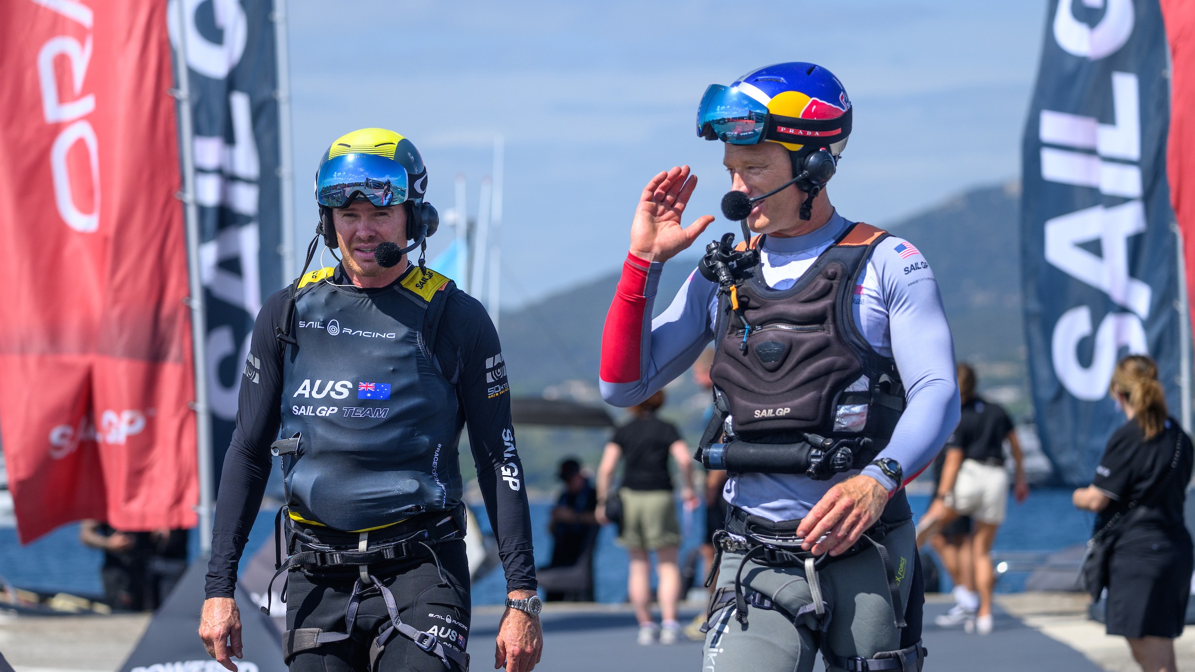 Season 3 // Spain Sail Grand Prix // Spithill and Slingsby in Cadiz