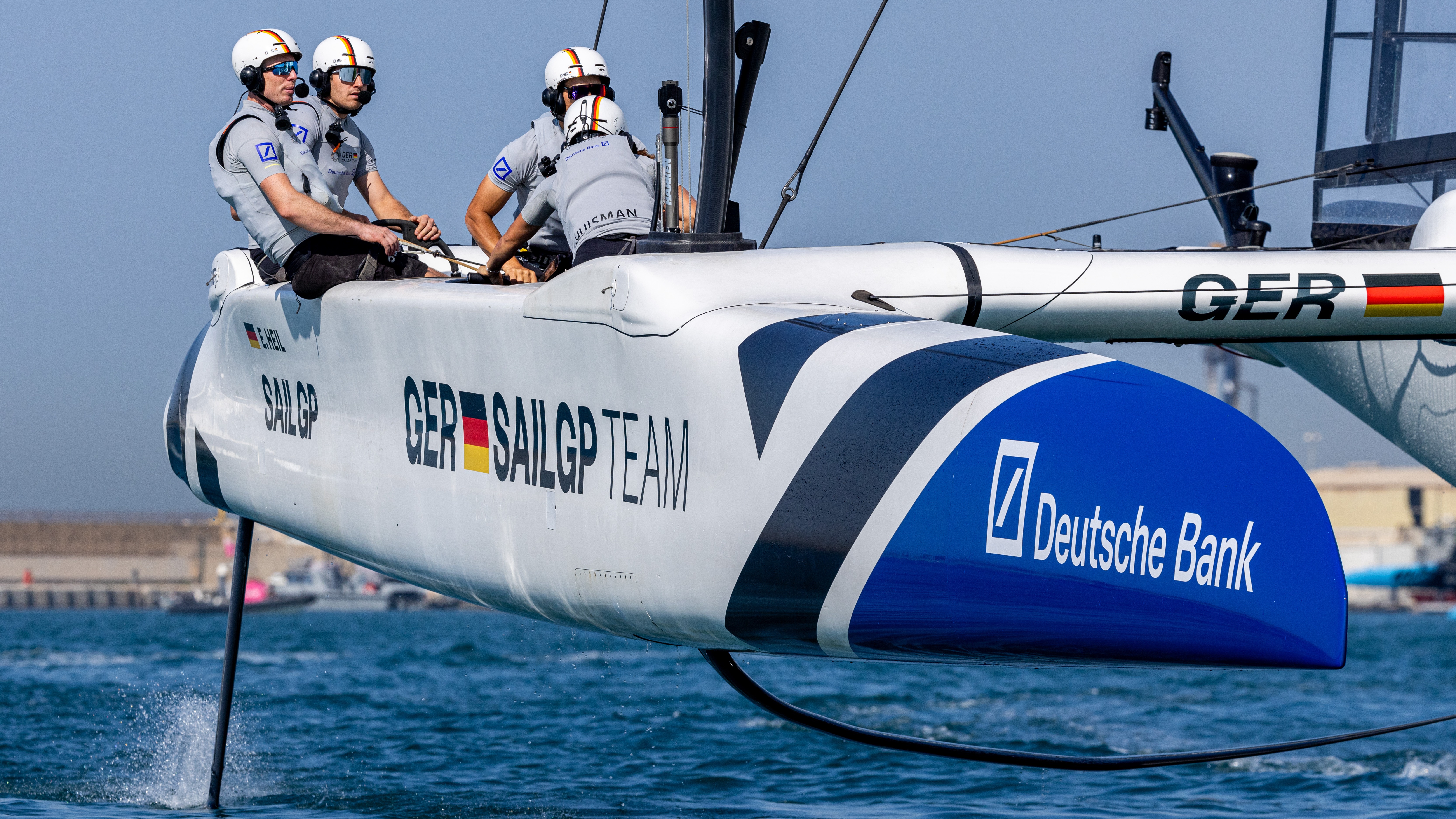 Season 4 // Germany SailGP Team racing in Abu Dhabi